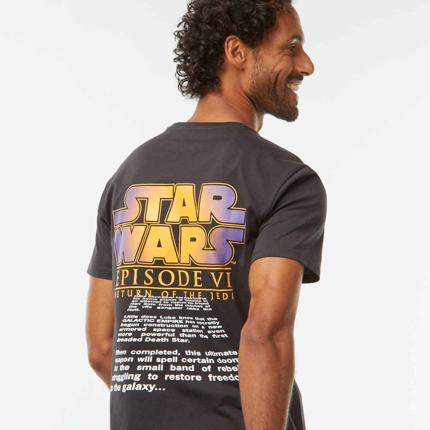 T-shirt imprimé 'Star Wars' GRIS