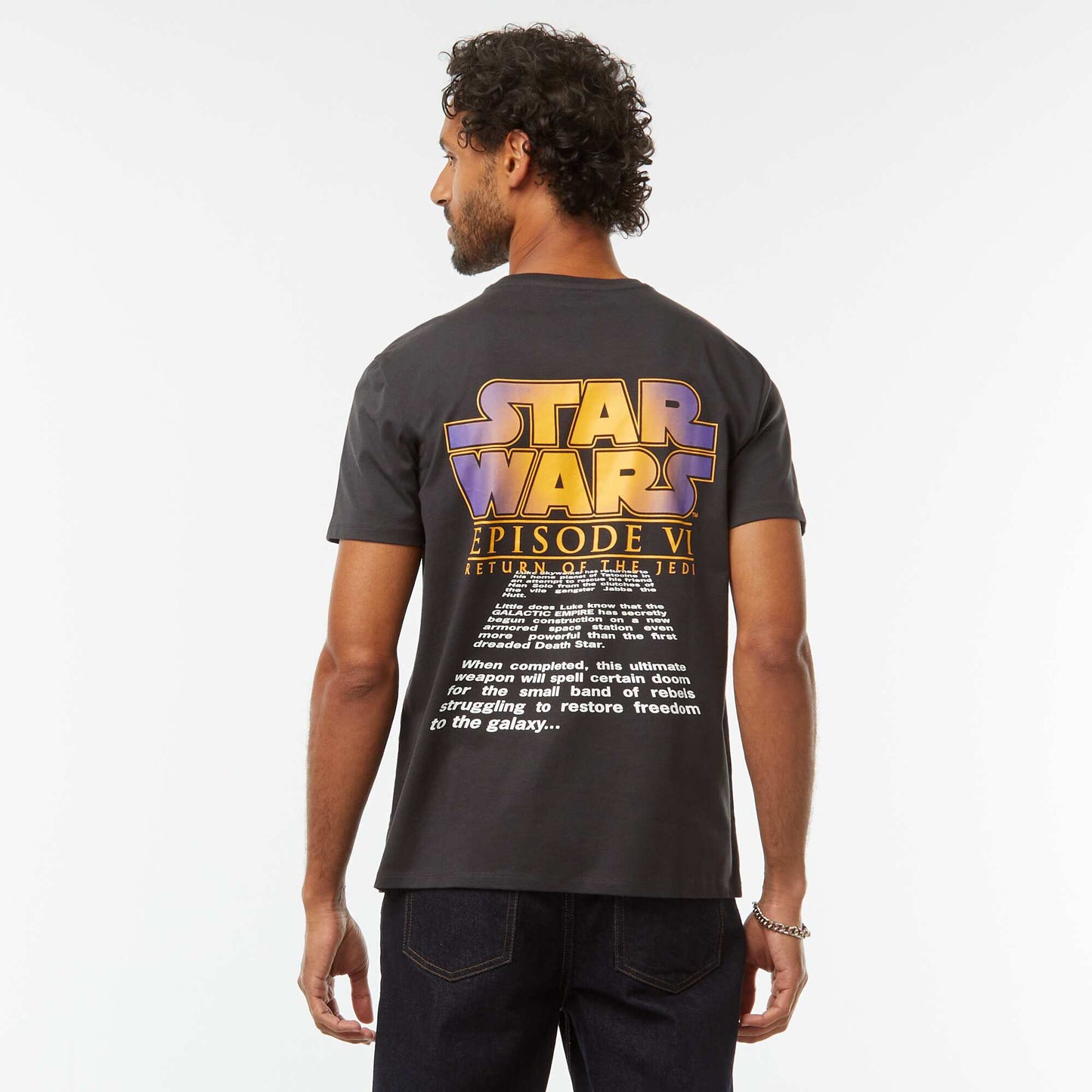 T-shirt imprimé 'Star Wars' GRIS