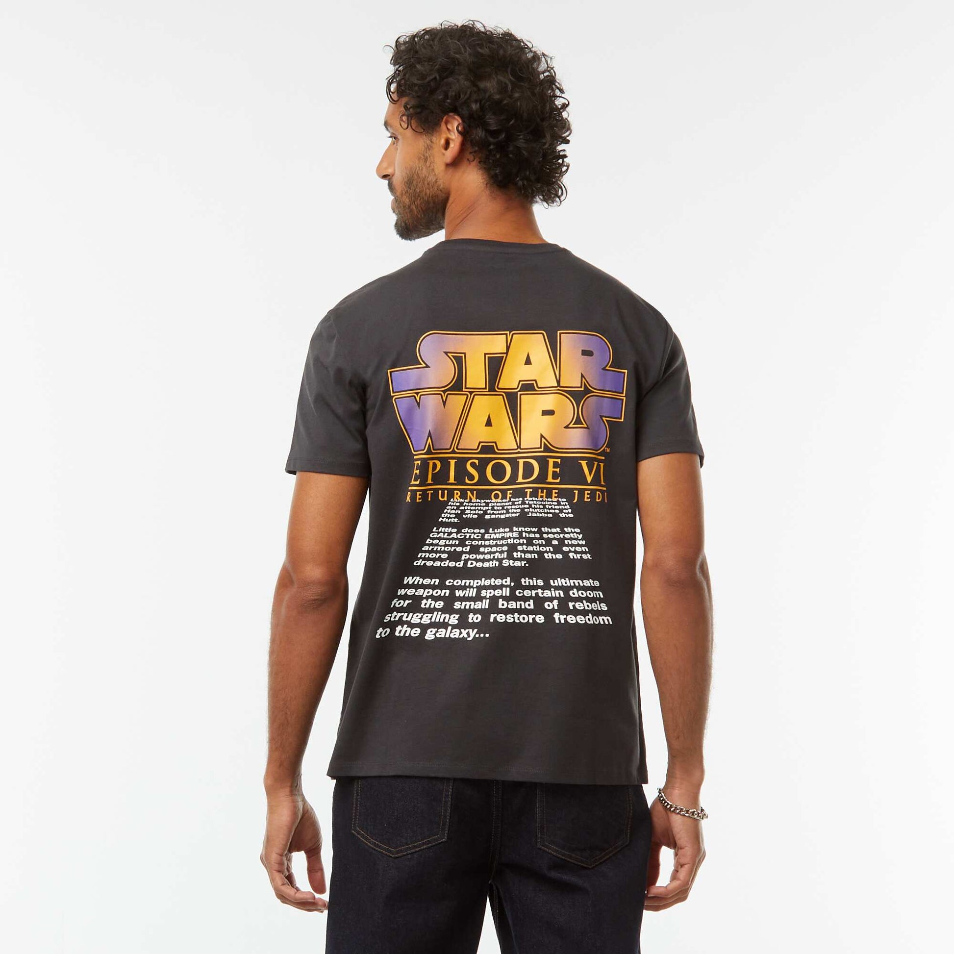 T-shirt imprimé 'Star Wars' GRIS