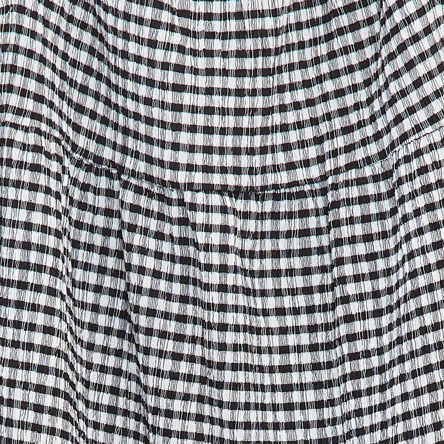 Robe vichy évasée NOIR