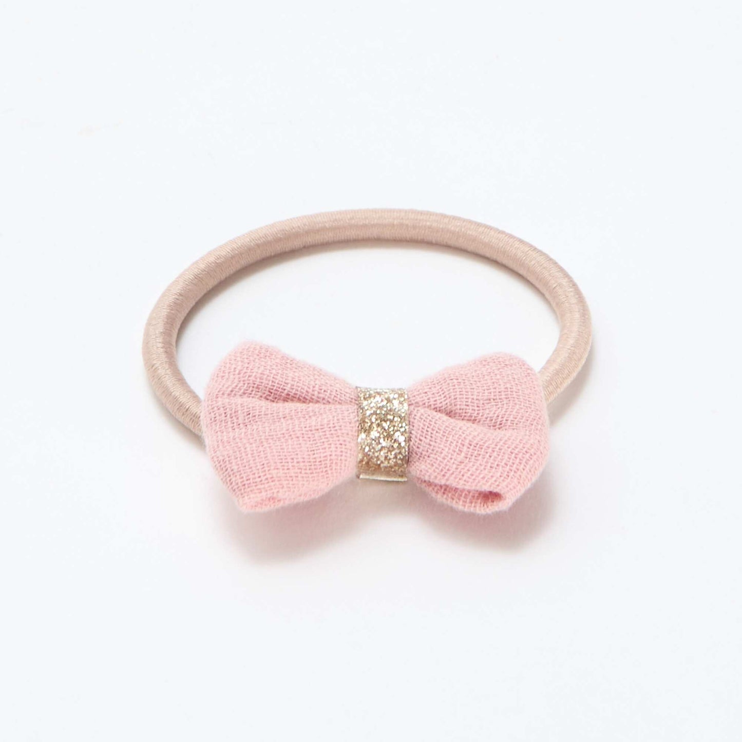 Lot de 3 élastiques avec nœuds fantaisies ROSE