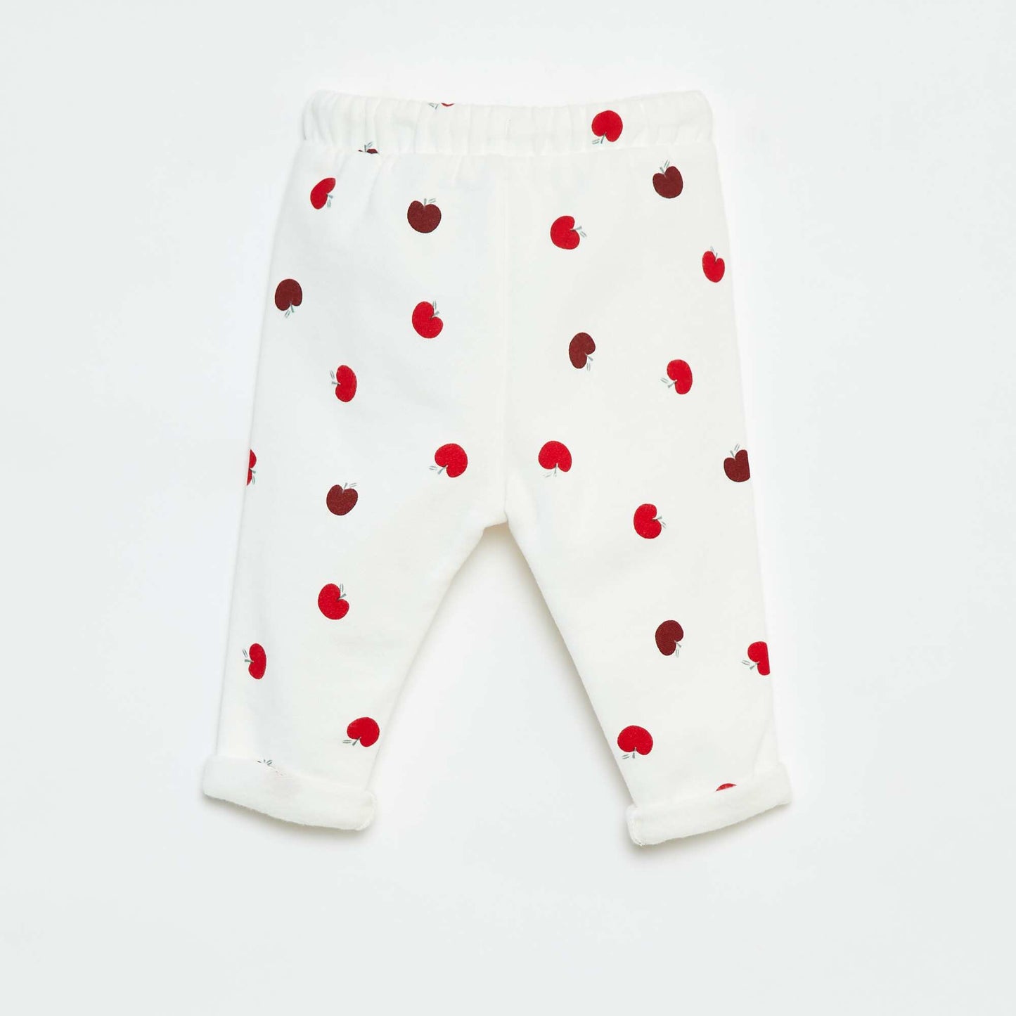 Pantalon sarouel imprimé BLANC