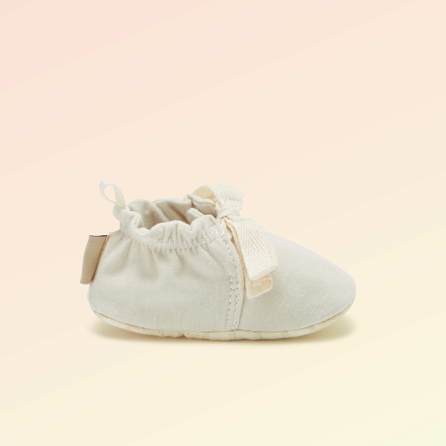 Chaussons motricité 1 'se retourner' - Kitchoun BEIGE