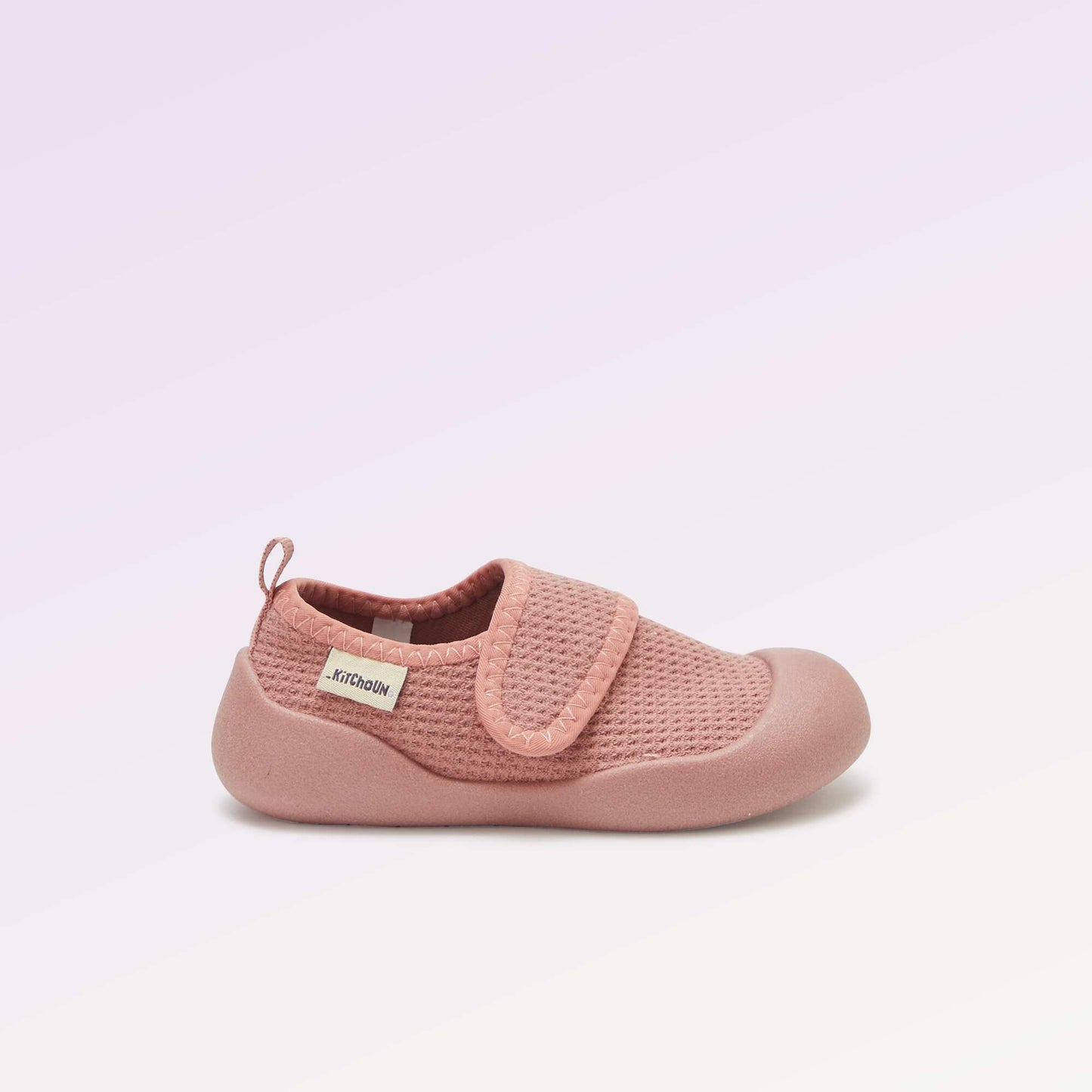 Chaussons motricité 3 '1ers pas' - Kitchoun ROSE