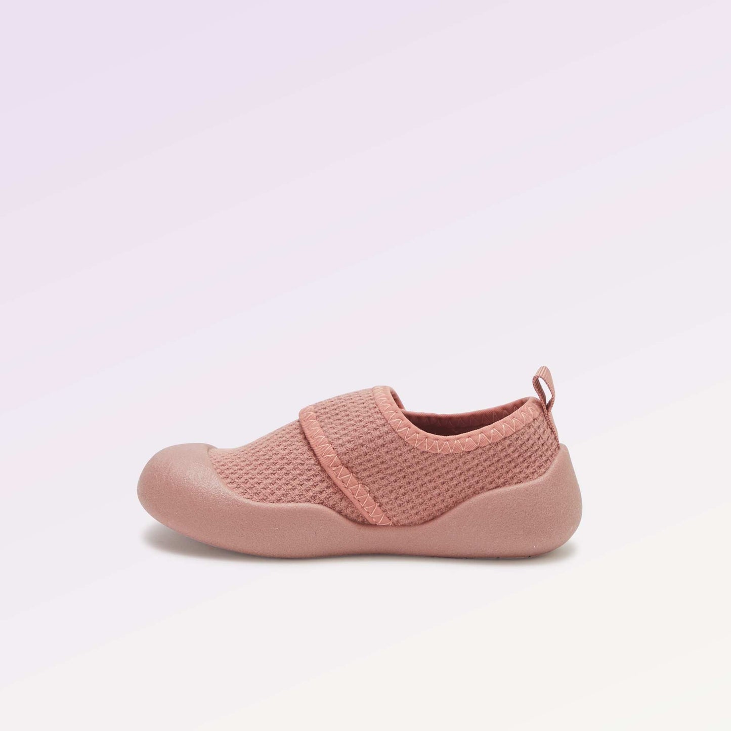 Chaussons motricité 3 '1ers pas' - Kitchoun ROSE