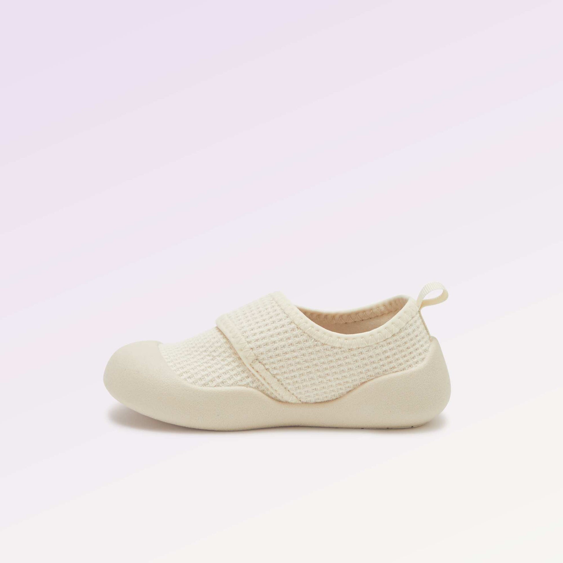 Chaussons motricité 3 '1ers pas' - Kitchoun BEIGE
