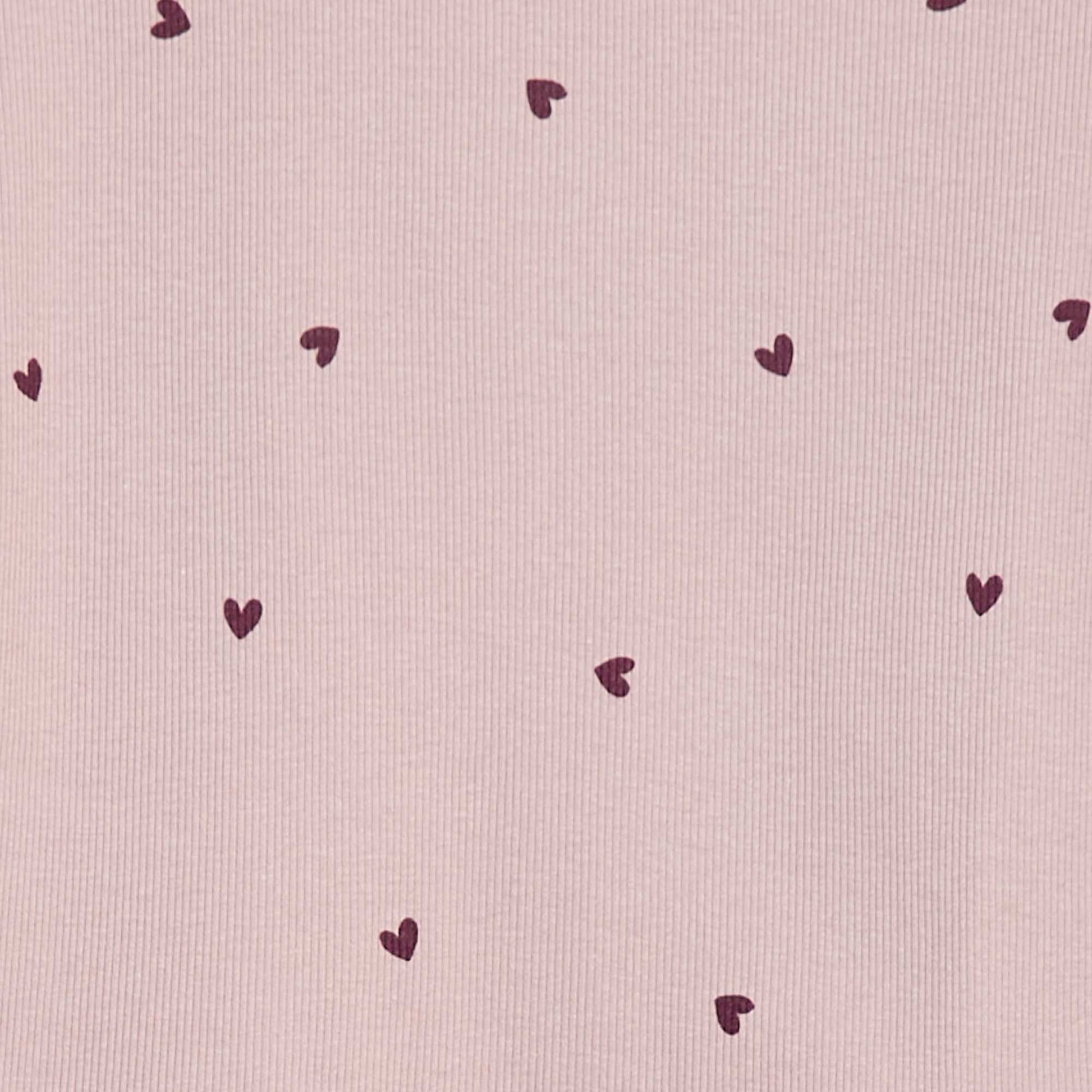 Pyjama long imprimé rayé - 2 pièces VIOLET