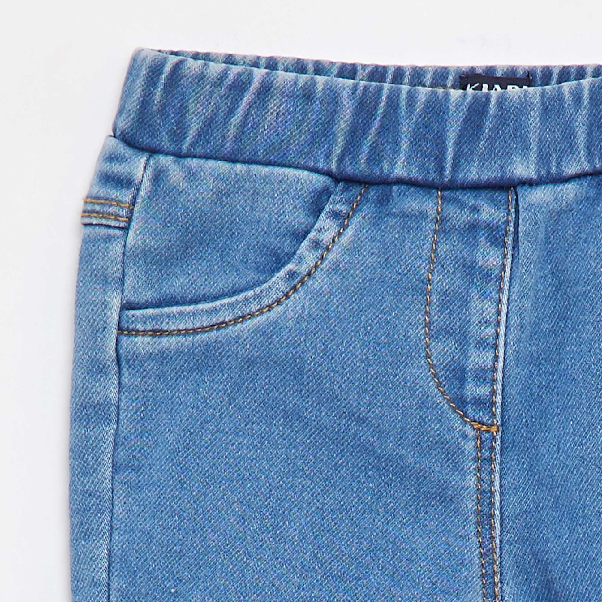 Jegging stretch façon denim BLEU