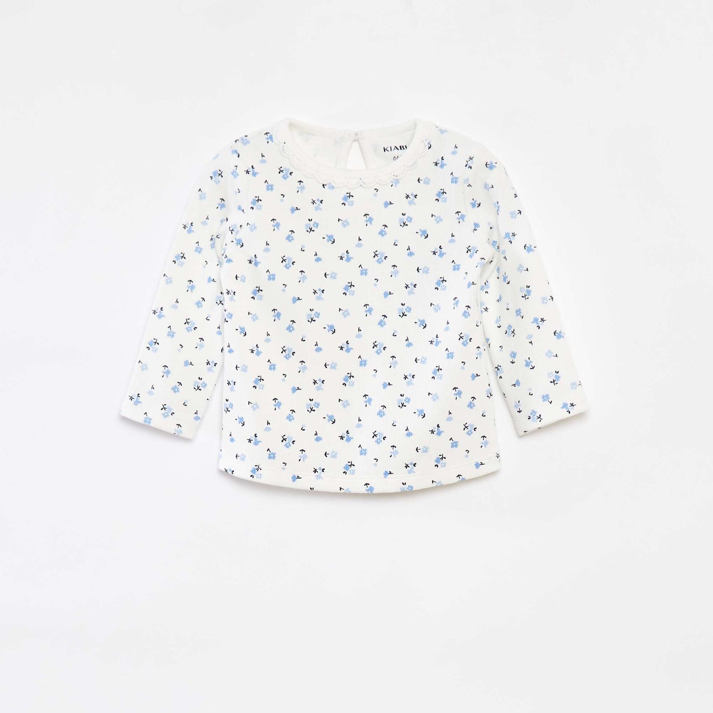 Ensemble t-shirt à manches longues + legging - 2 pièces BLANC