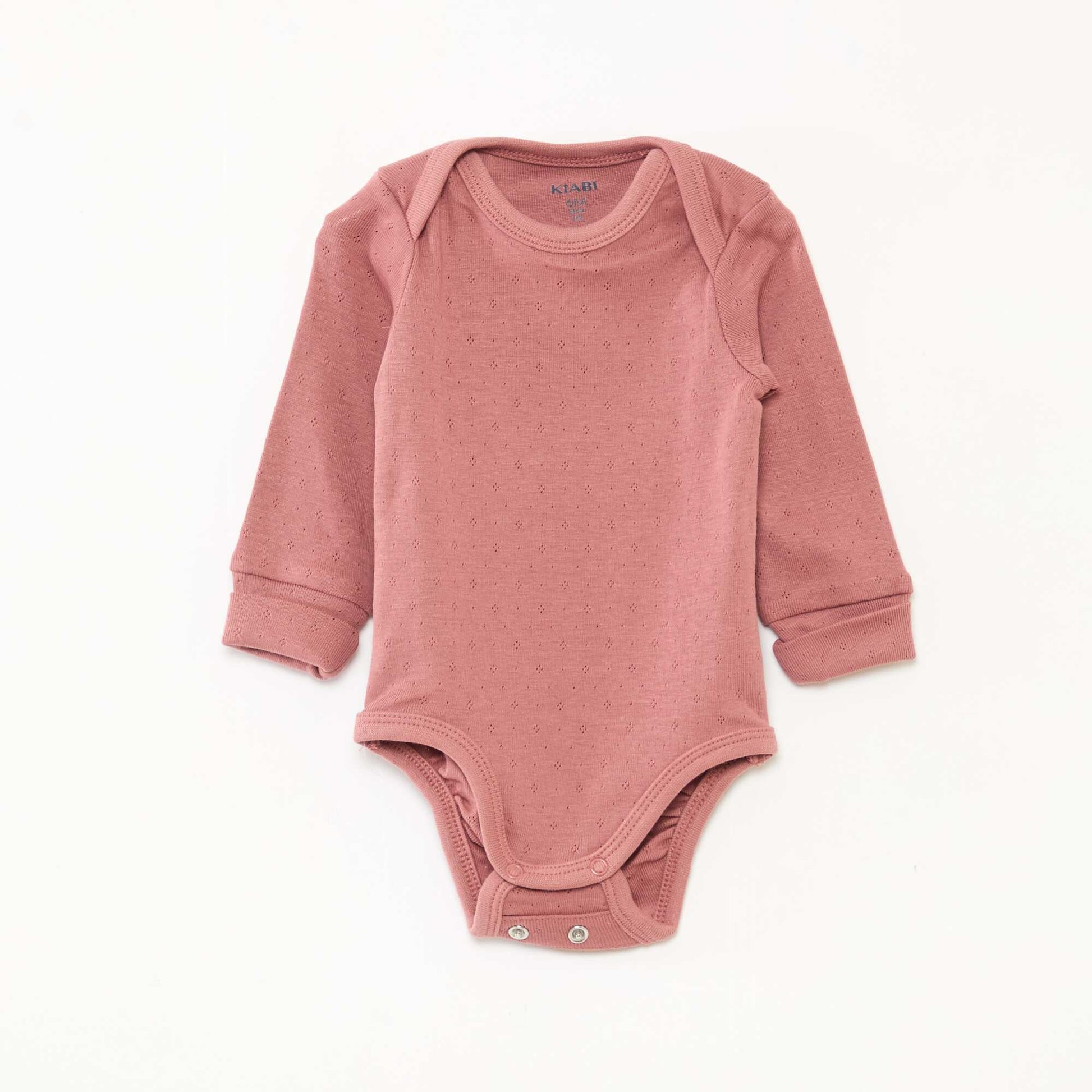 Lot de 3 bodies col US et manches longues ROSE
