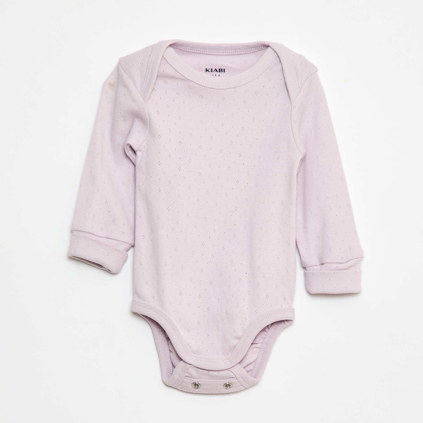 Lot de 3 bodies col US et manches longues VIOLET
