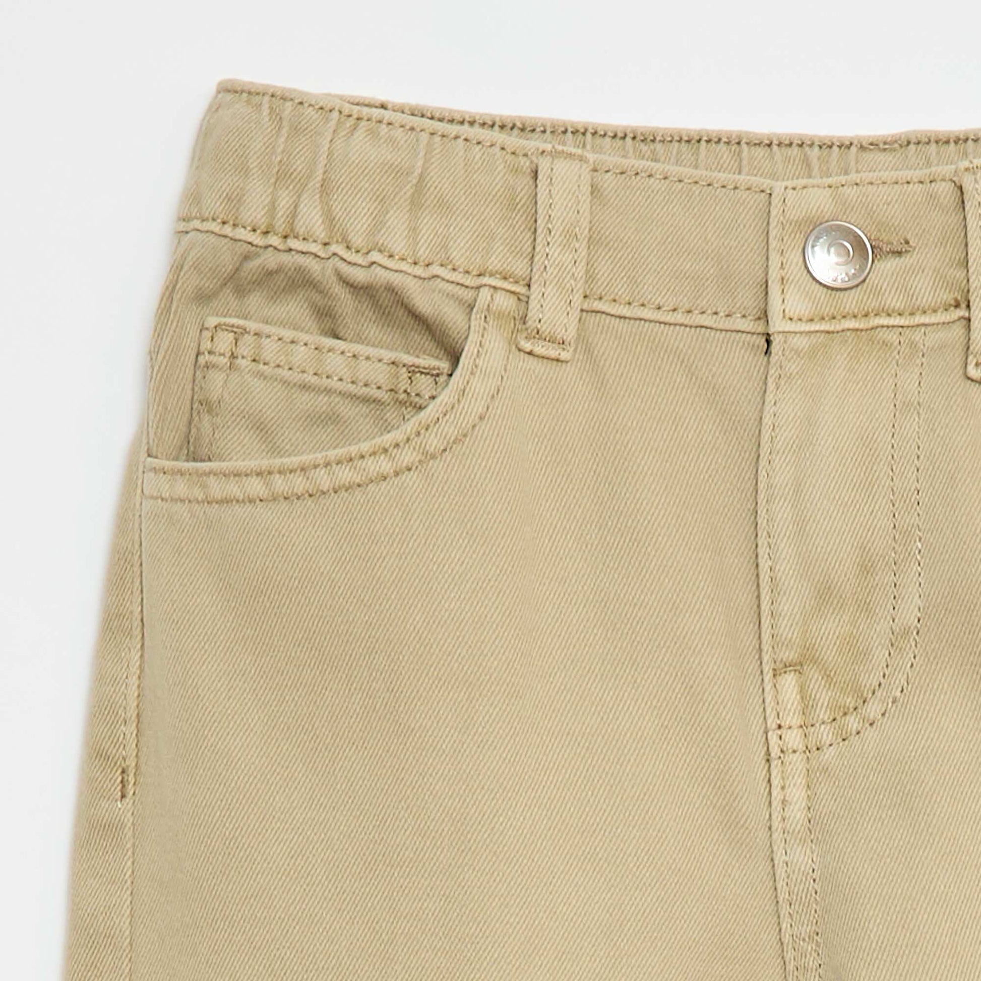 Pantalon wide leg BEIGE