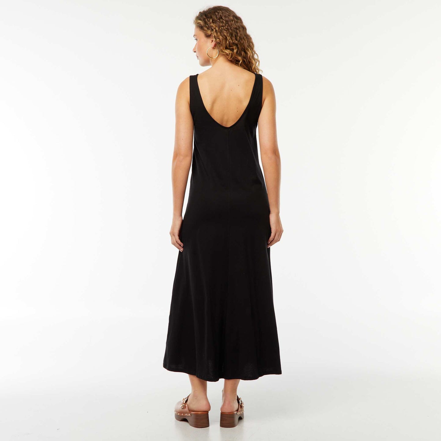 Robe débardeur longue NOIR