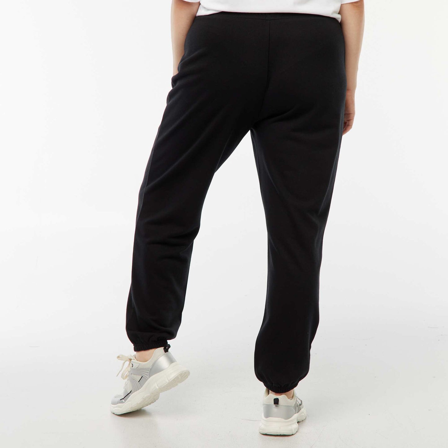 Jogging de sport en french terry NOIR