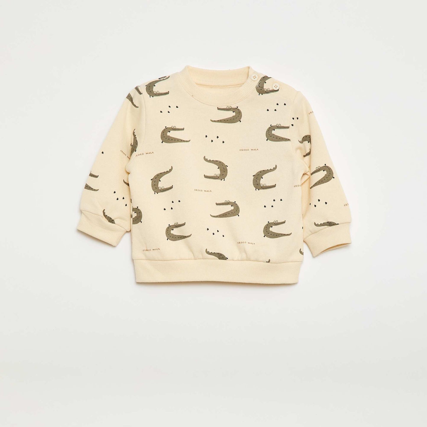 Ensemble 2 pièces sweat + pantalon BLANC