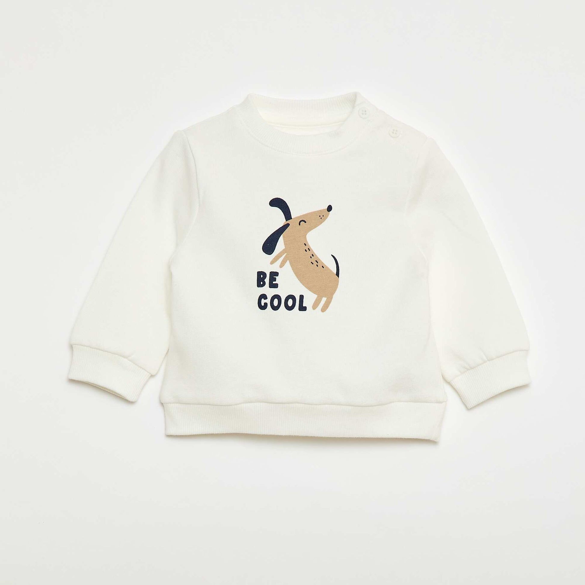 Ensemble 2 pièces sweat + pantalon BEIGE