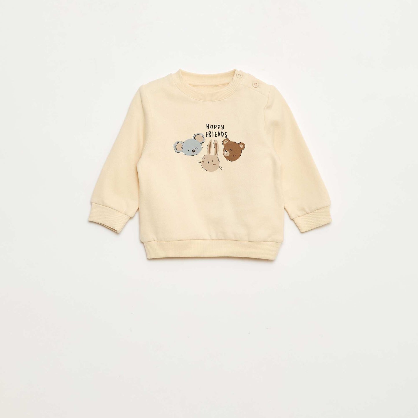 Ensemble 2 pièces sweat + pantalon BLANC