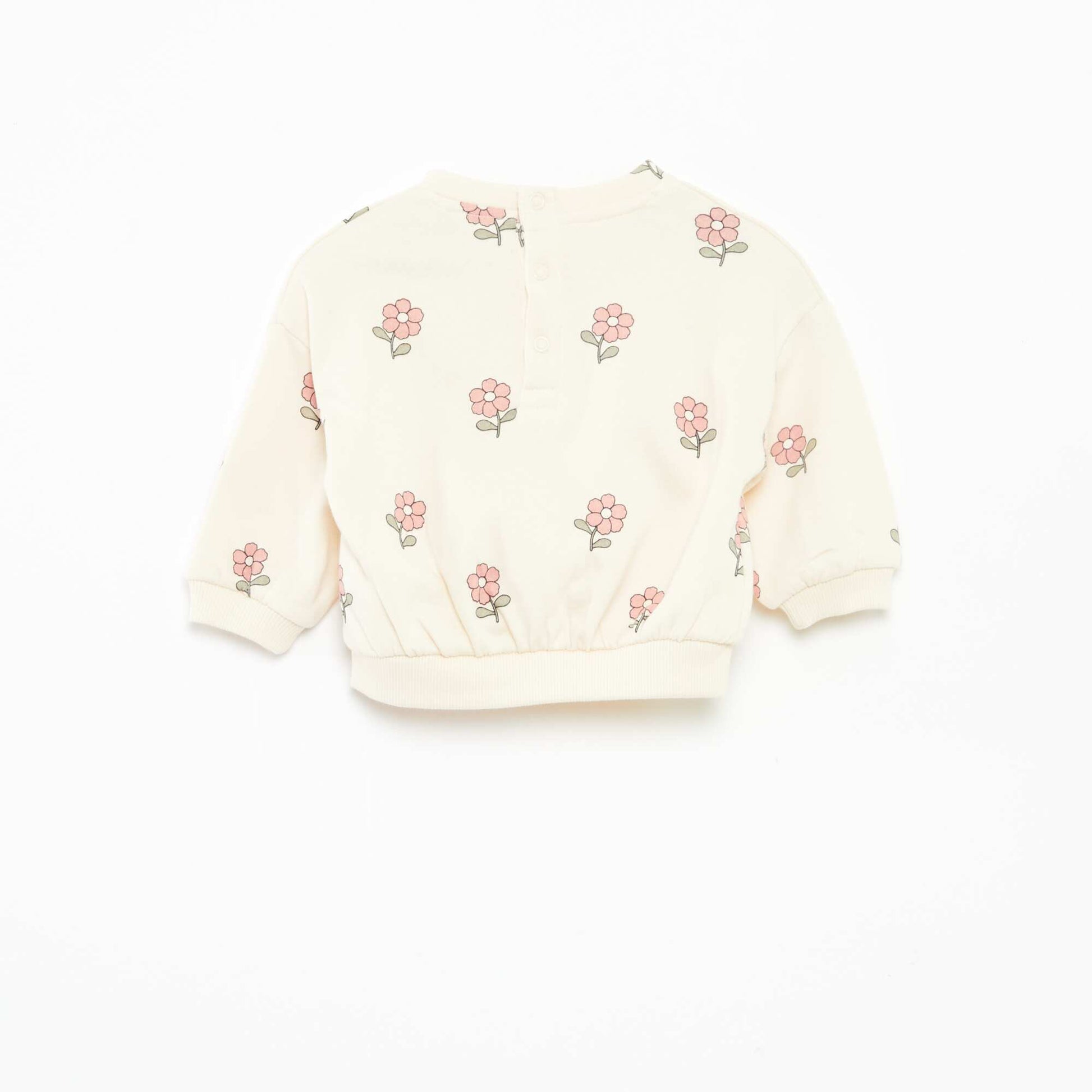 Ensemble jogging en molleton sweat + legging - 2 pièces ROSE