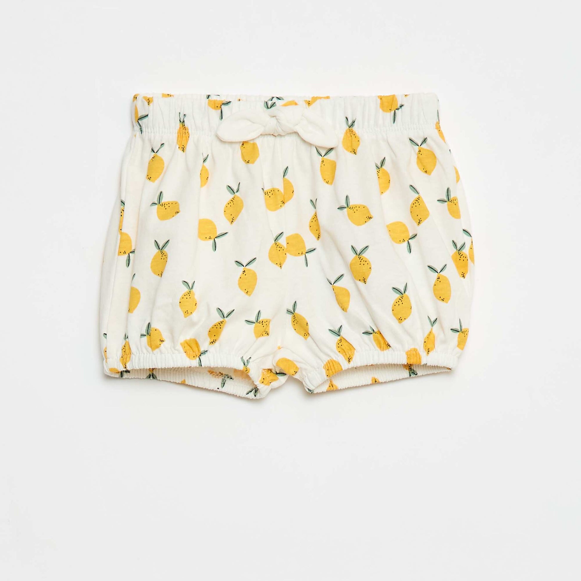 Lot de 2 short en jersey JAUNE