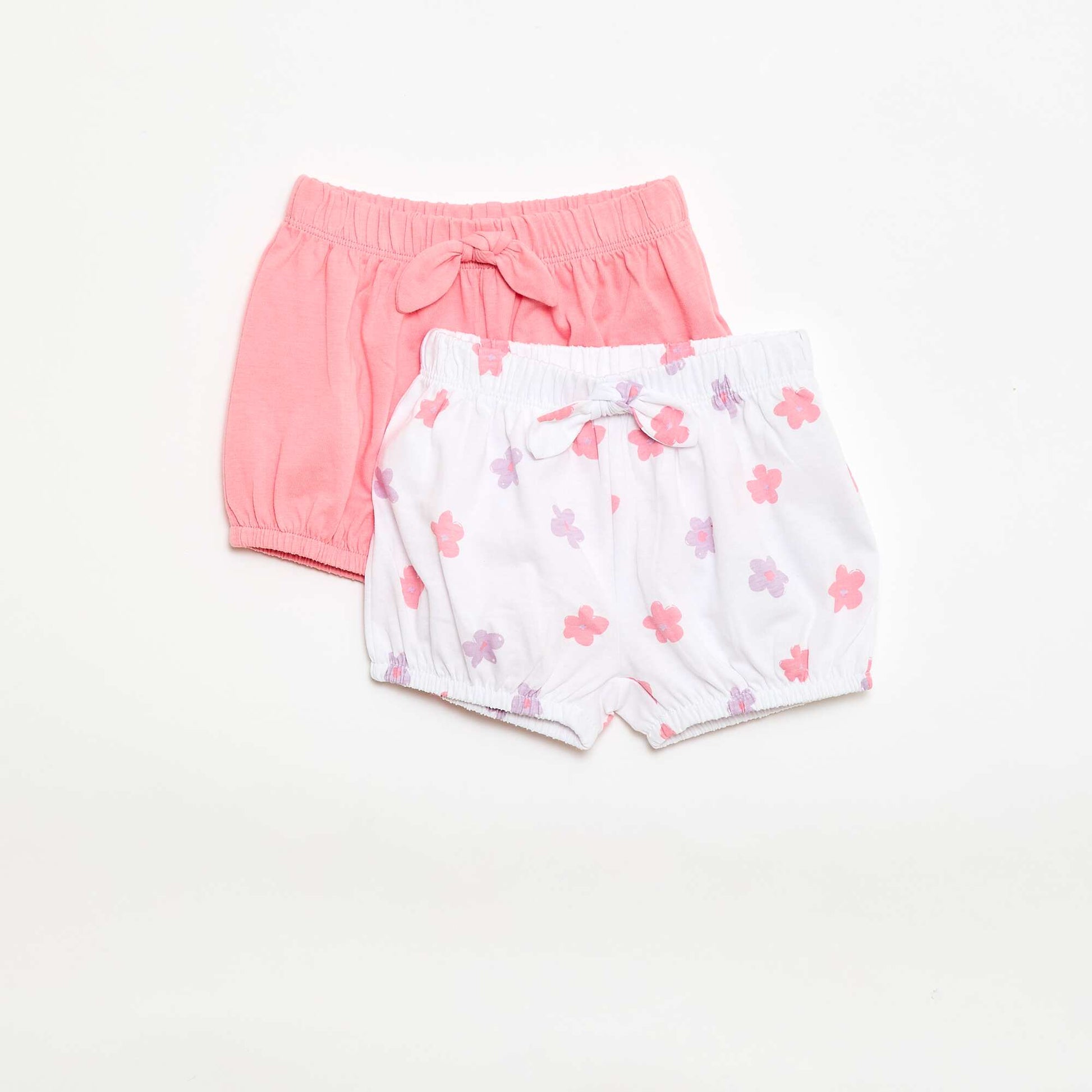 Lot de 2 short en jersey ROSE
