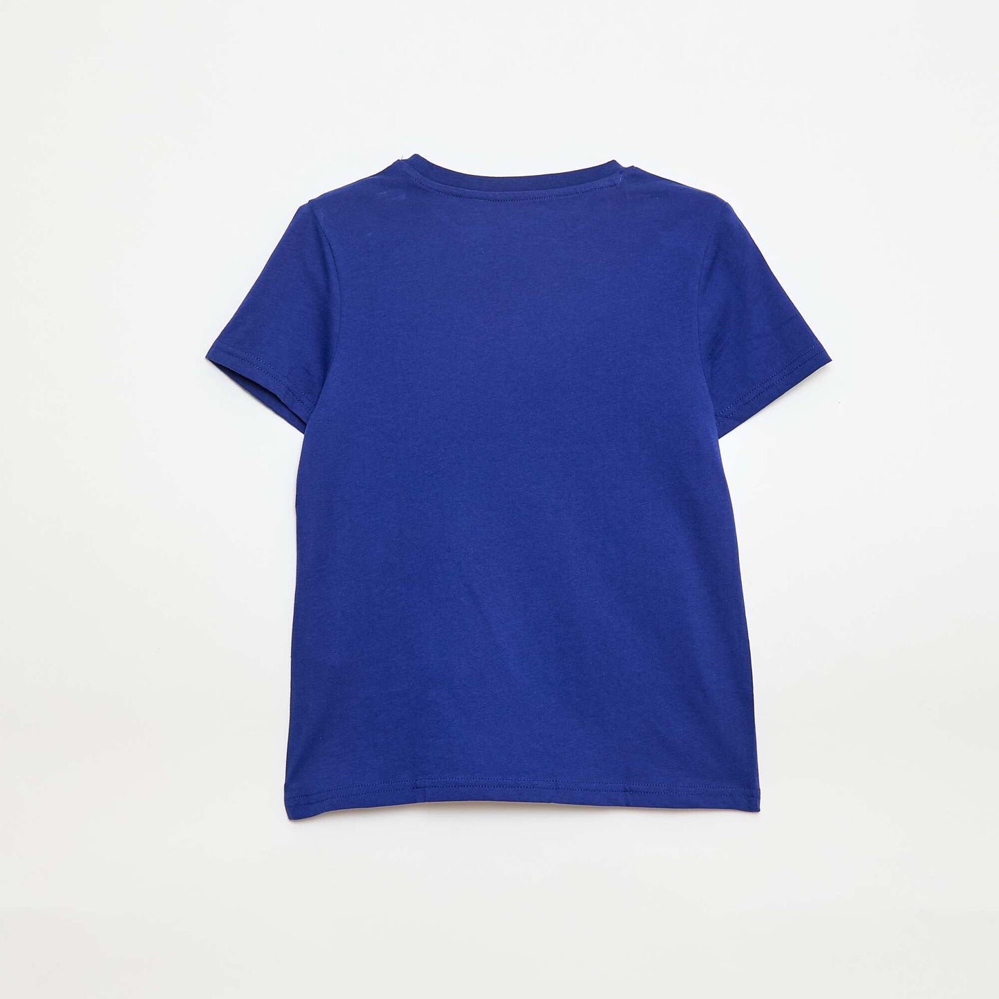 T-shirt imprimé manches courtes BLEU