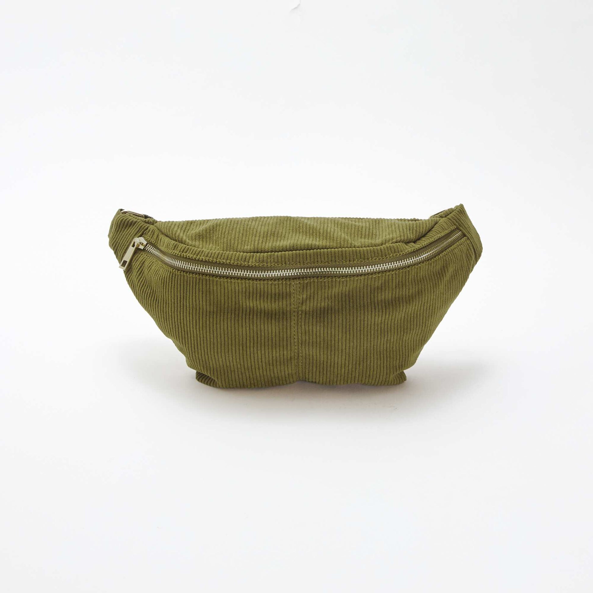 Sac banane en velours côtelé KAKI