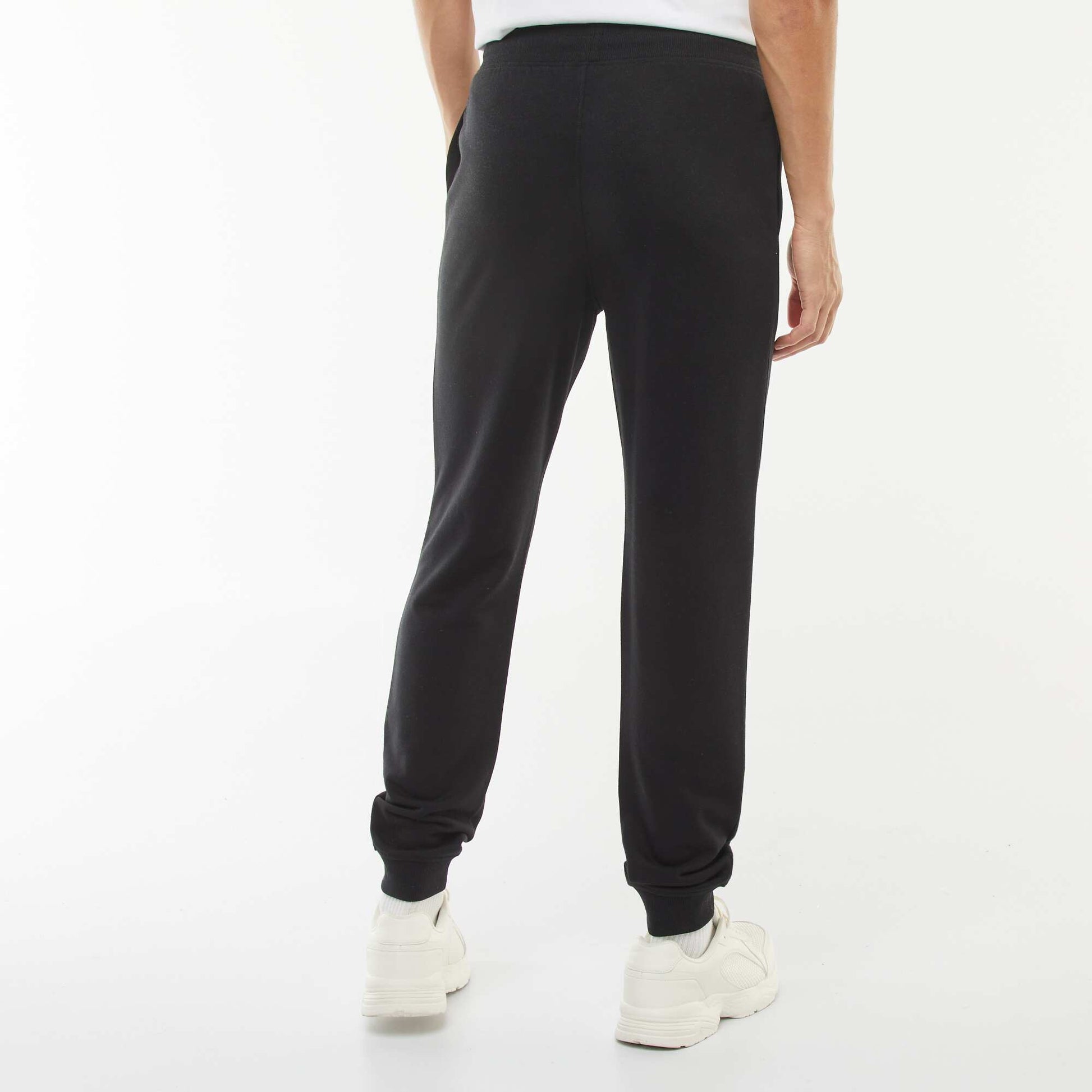 Pantalon jogging léger uni NOIR
