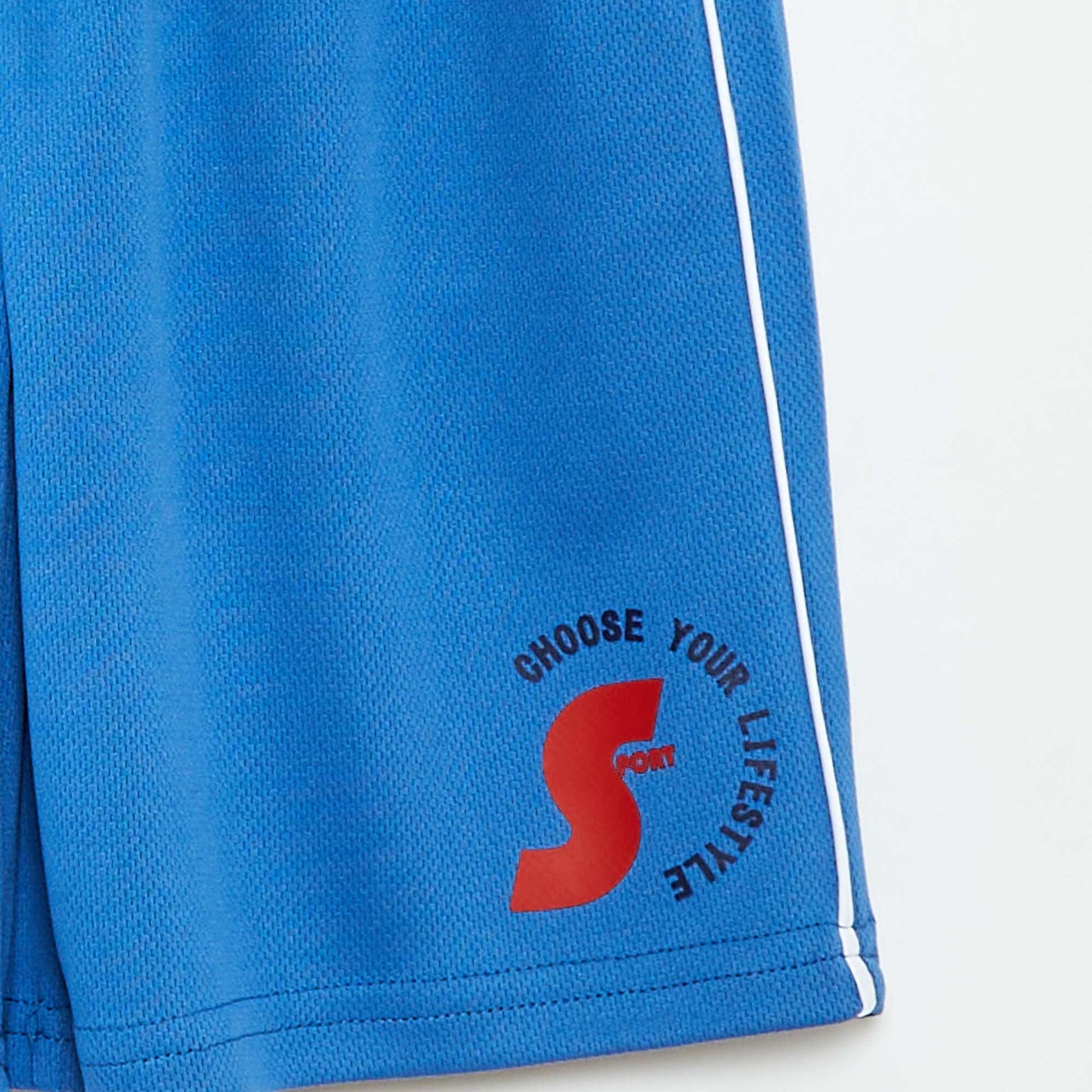 Bermuda de sport léger avec poches BLEU
