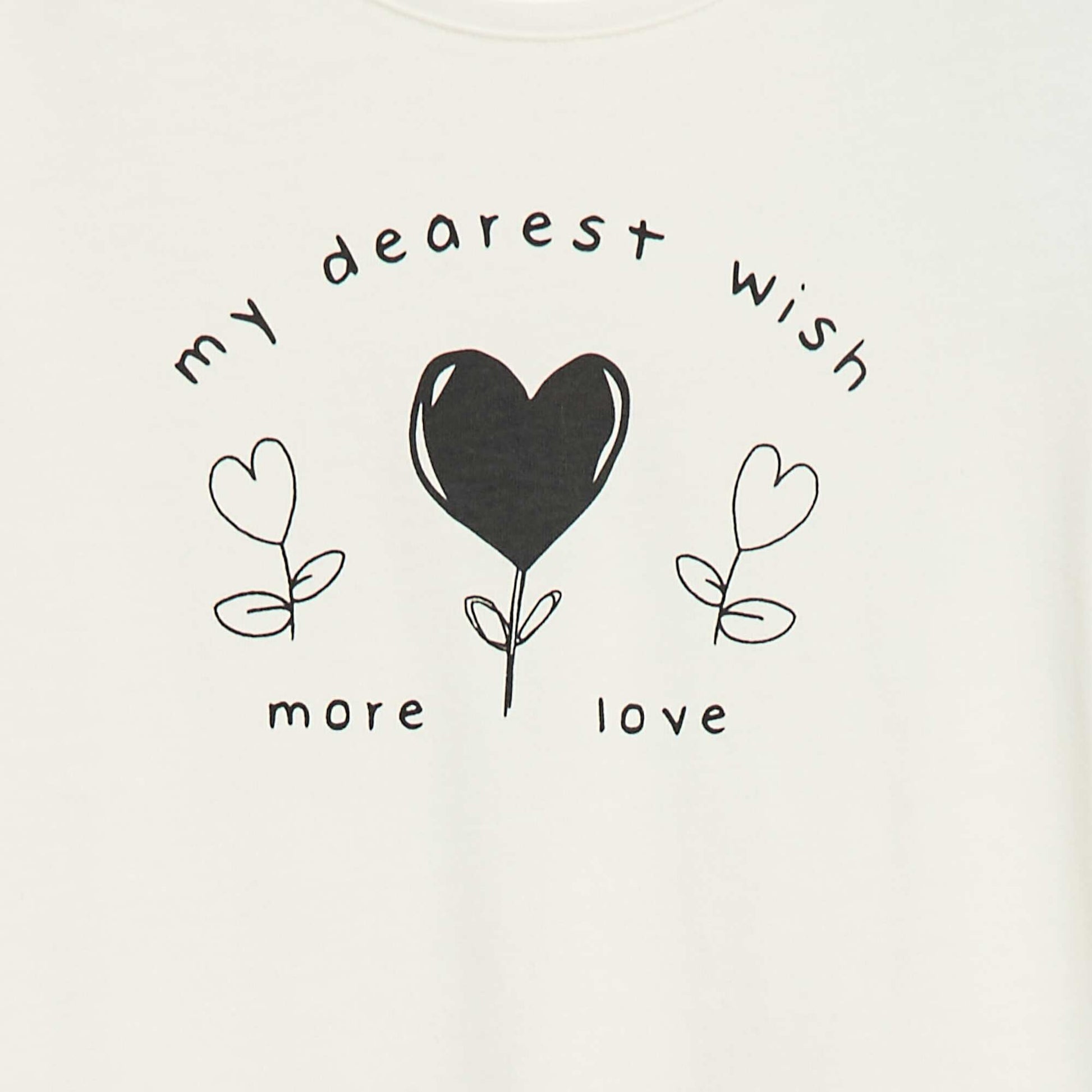 T-shirt imprimé BLANC