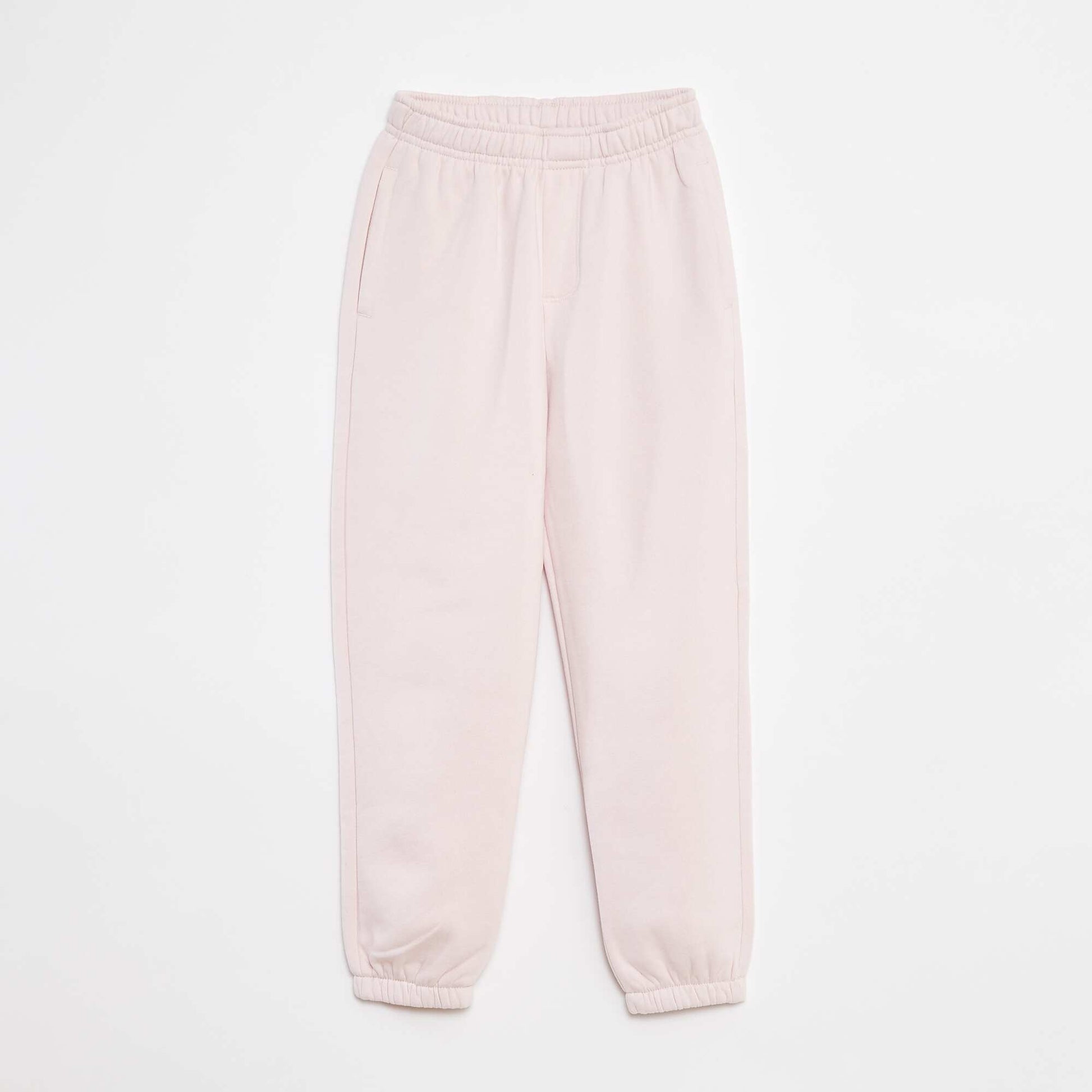 Lot 2 pantalons joggings en molleton ROSE