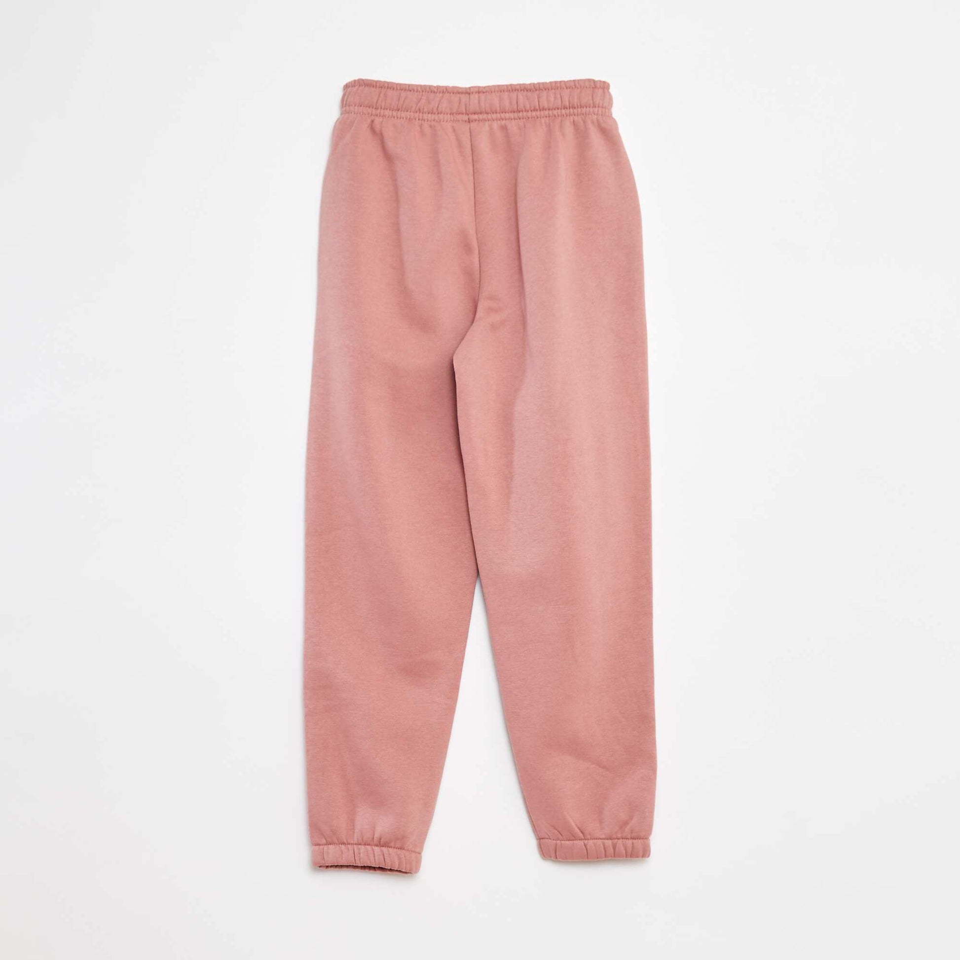 Lot 2 pantalons joggings en molleton ROSE
