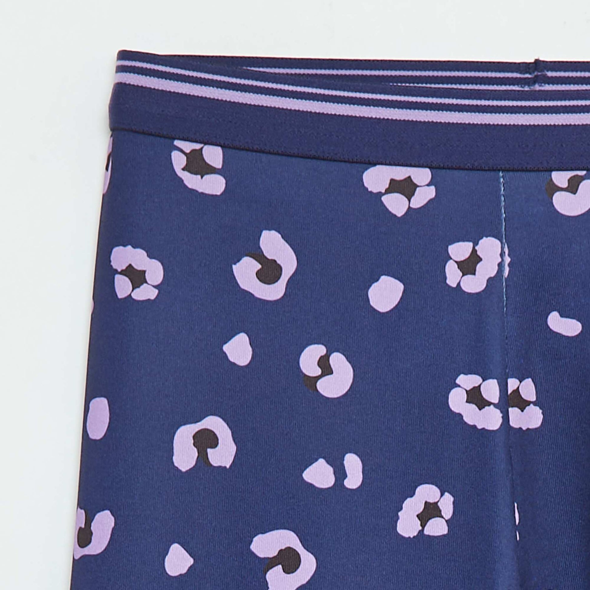 Legging de sport en matière stretch BLEU