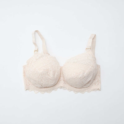 Soutien-gorge corbeille en dentelle BEIGE