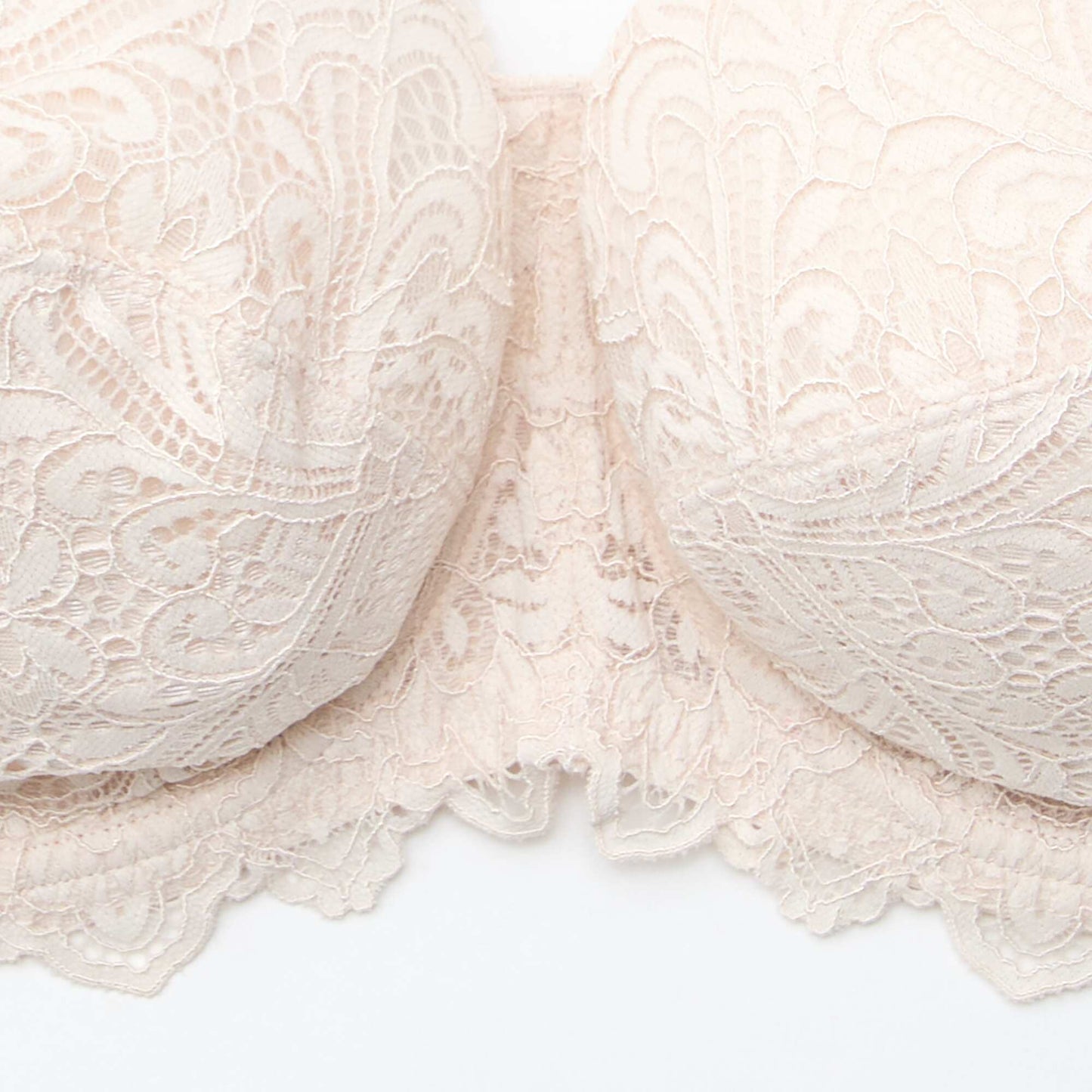 Soutien-gorge corbeille en dentelle BEIGE