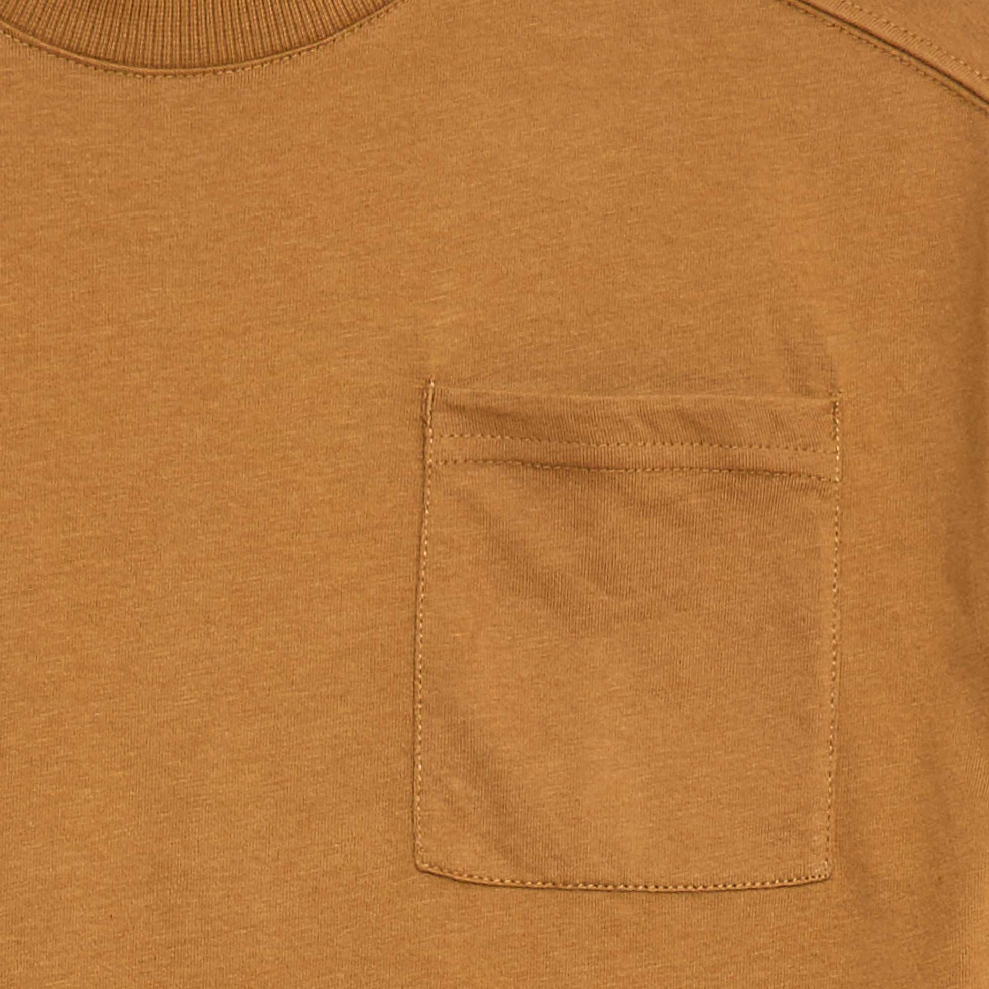 T-shirt loose uni JAUNE