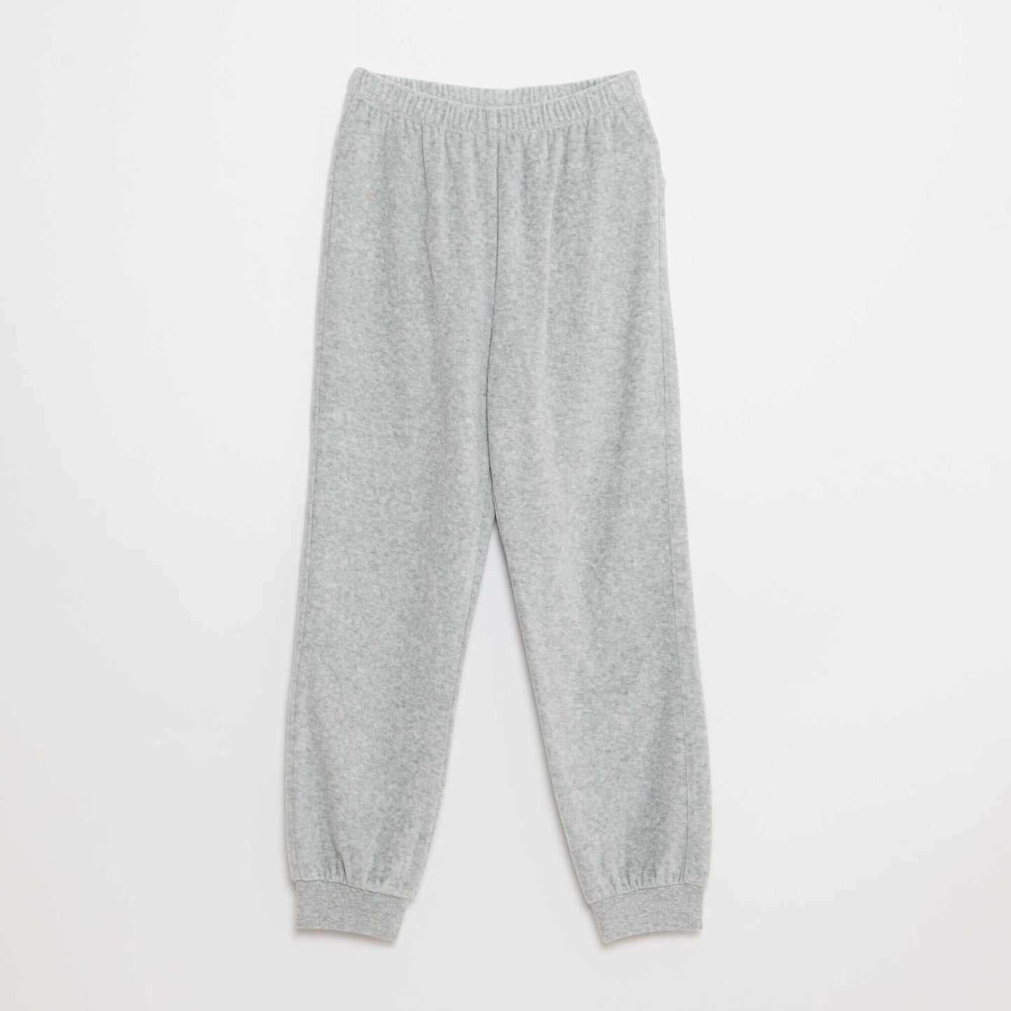 Ensemble pyjama en velours imprimé sweat + pantalon - 2 pièces MARRON