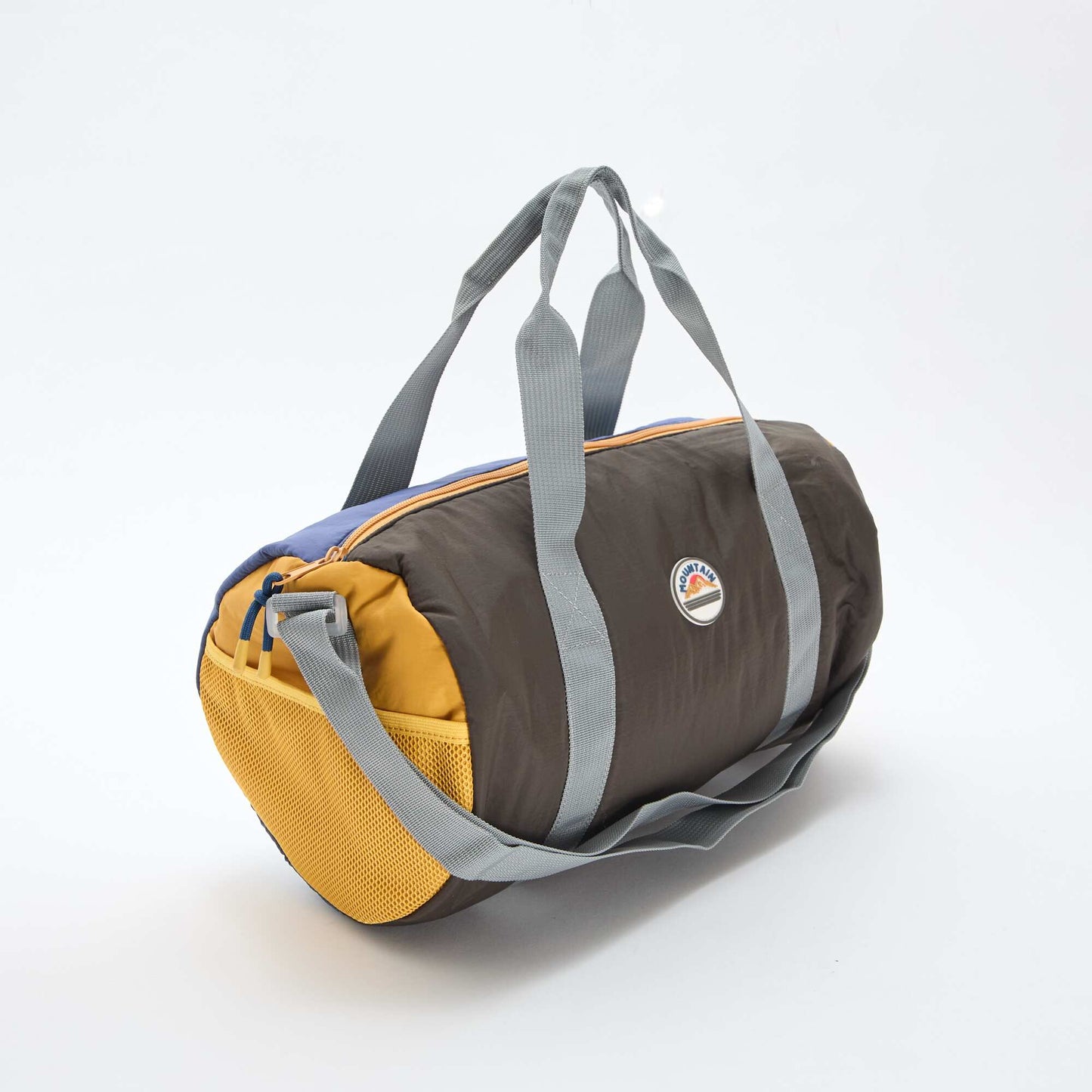 Sac polochon tricolore BLEU