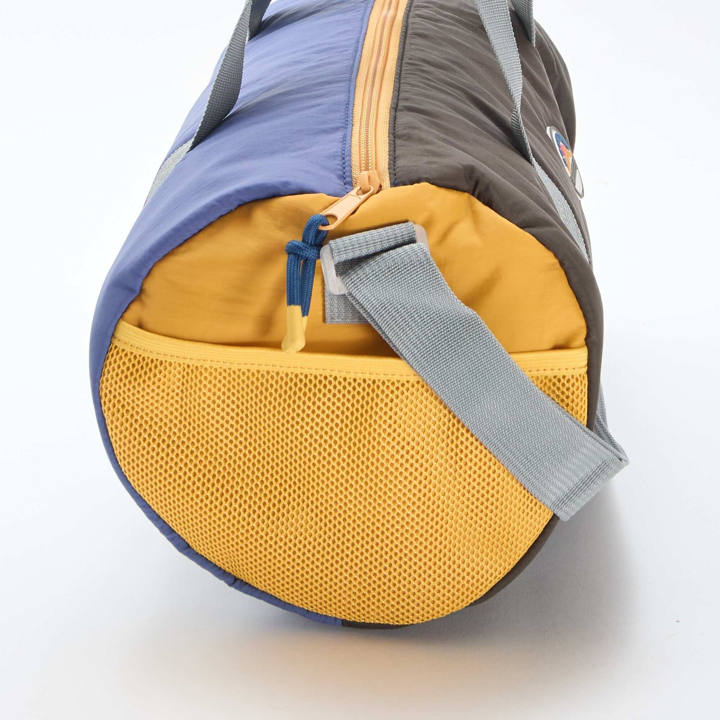 Sac polochon tricolore BLEU