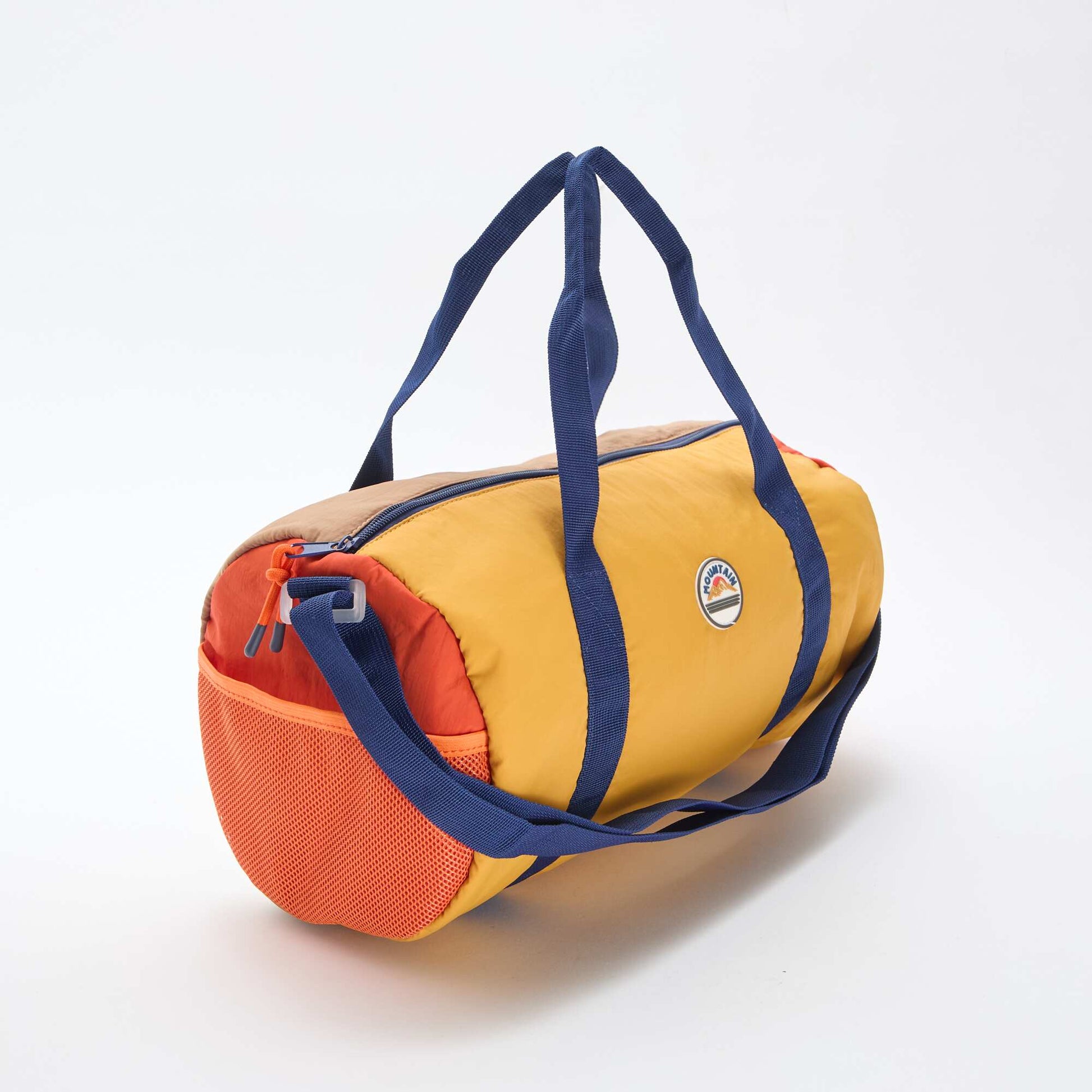 Sac polochon tricolore VERT
