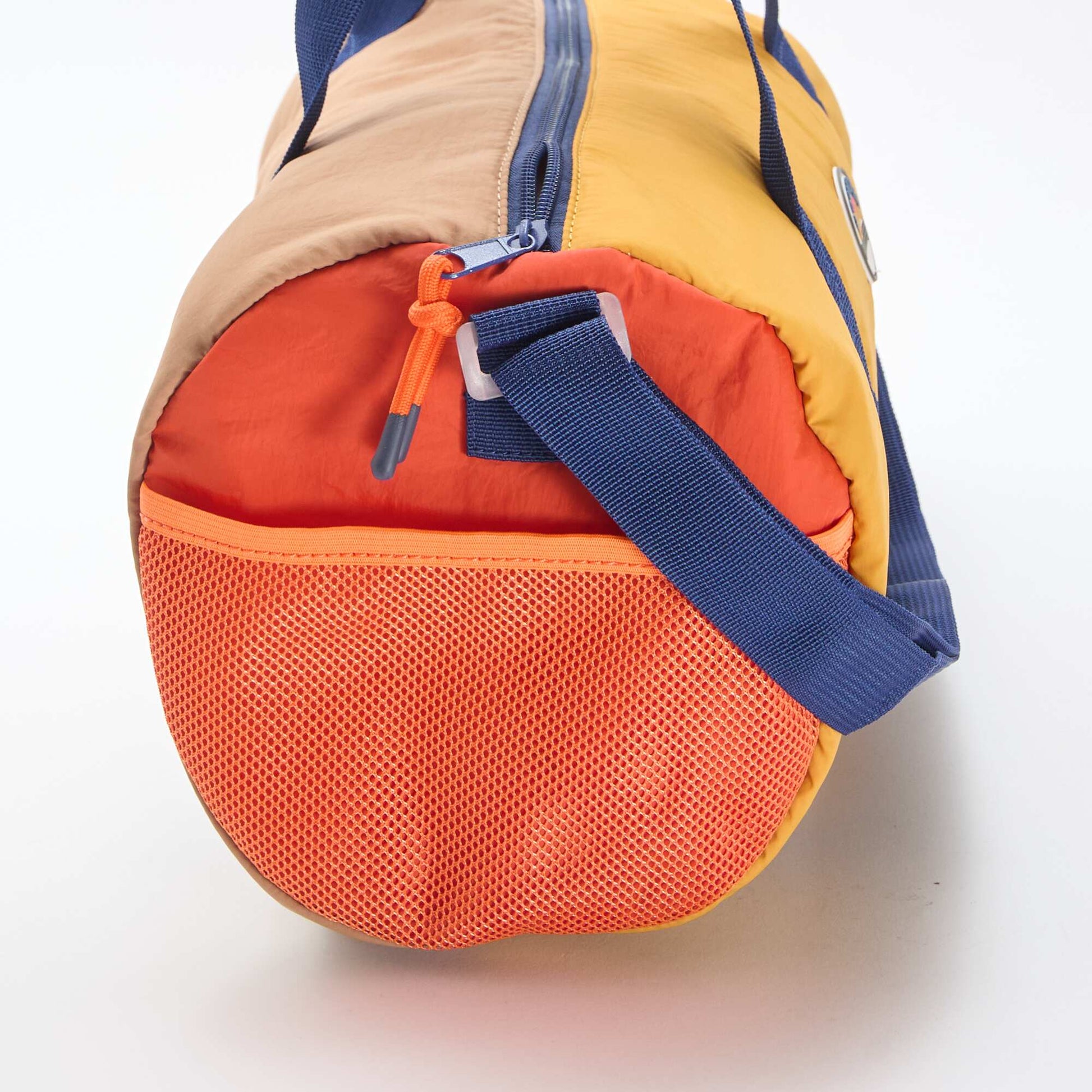 Sac polochon tricolore VERT