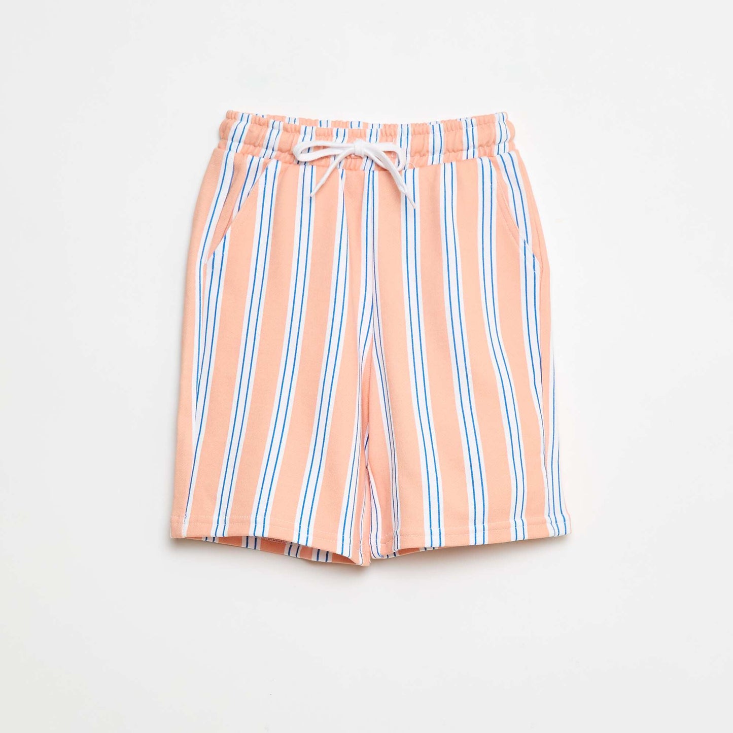 Bermuda french terry imprimé ORANGE