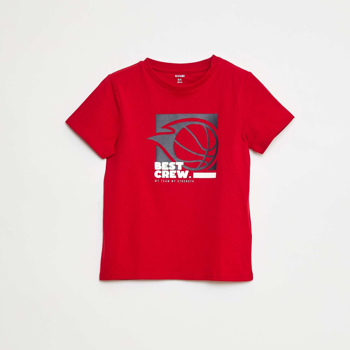 T-shirt imprimé ROUGE