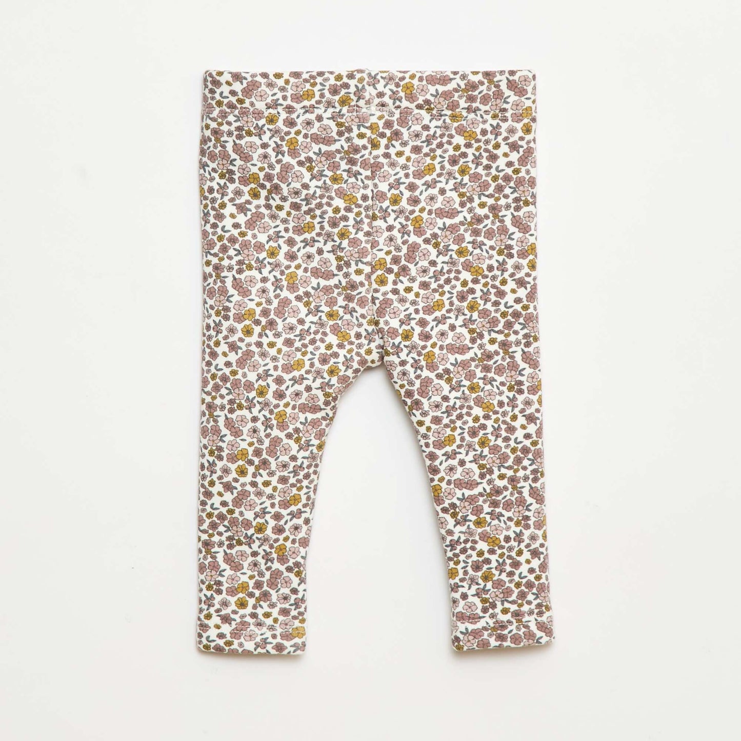 Legging fourré en molleton avec nœud BLANC