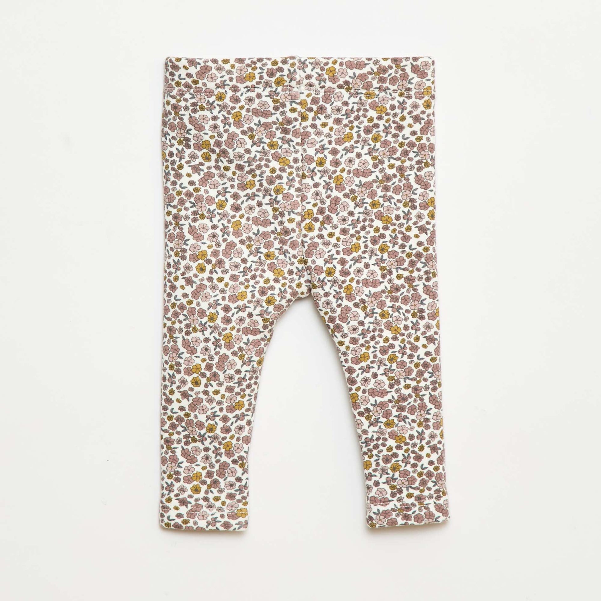 Legging fourré en molleton avec nœud BLANC
