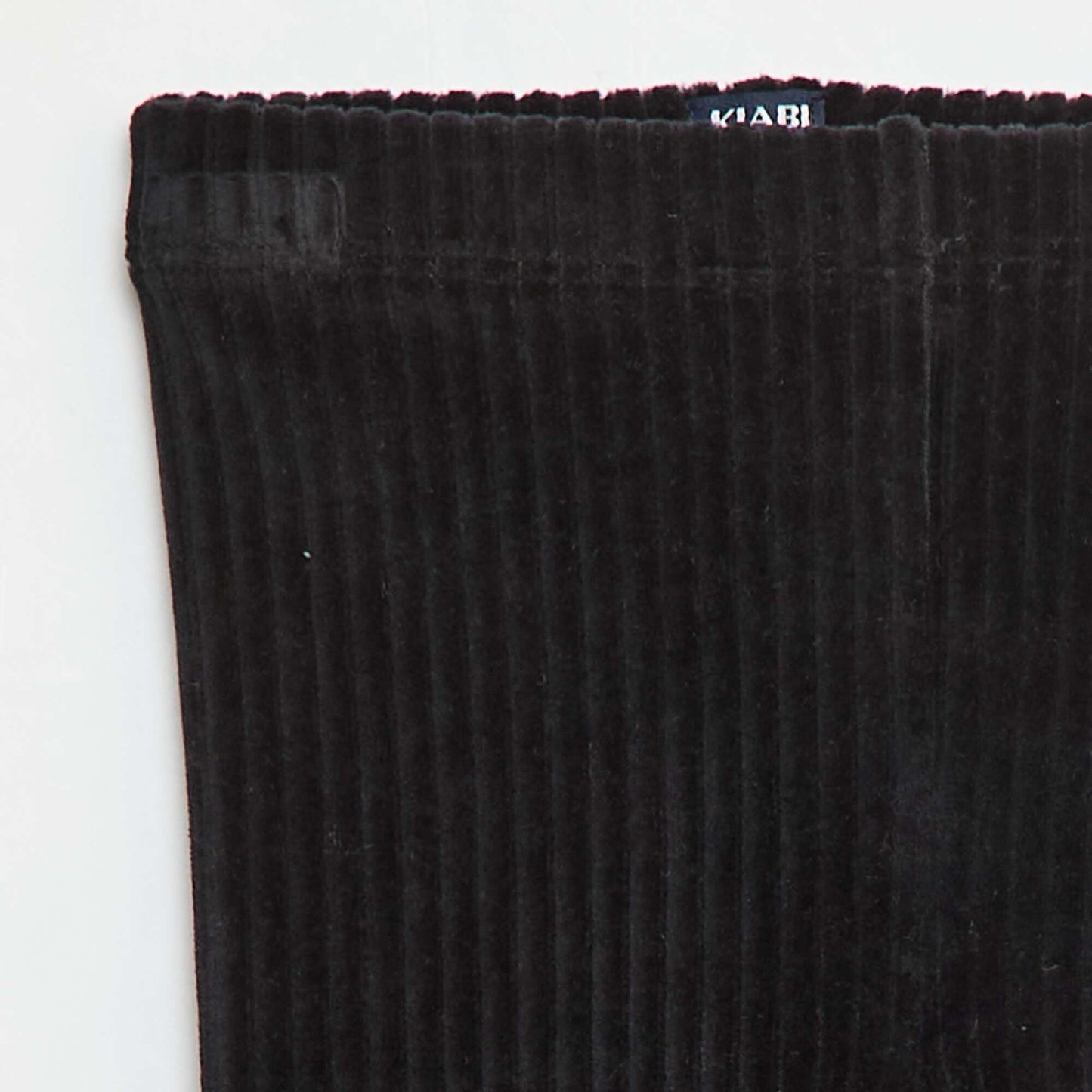 Pantalon legging en velours NOIR