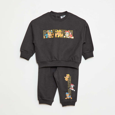 Ensemble sweat + pantalon 'Pat' Patrouille' NOIR