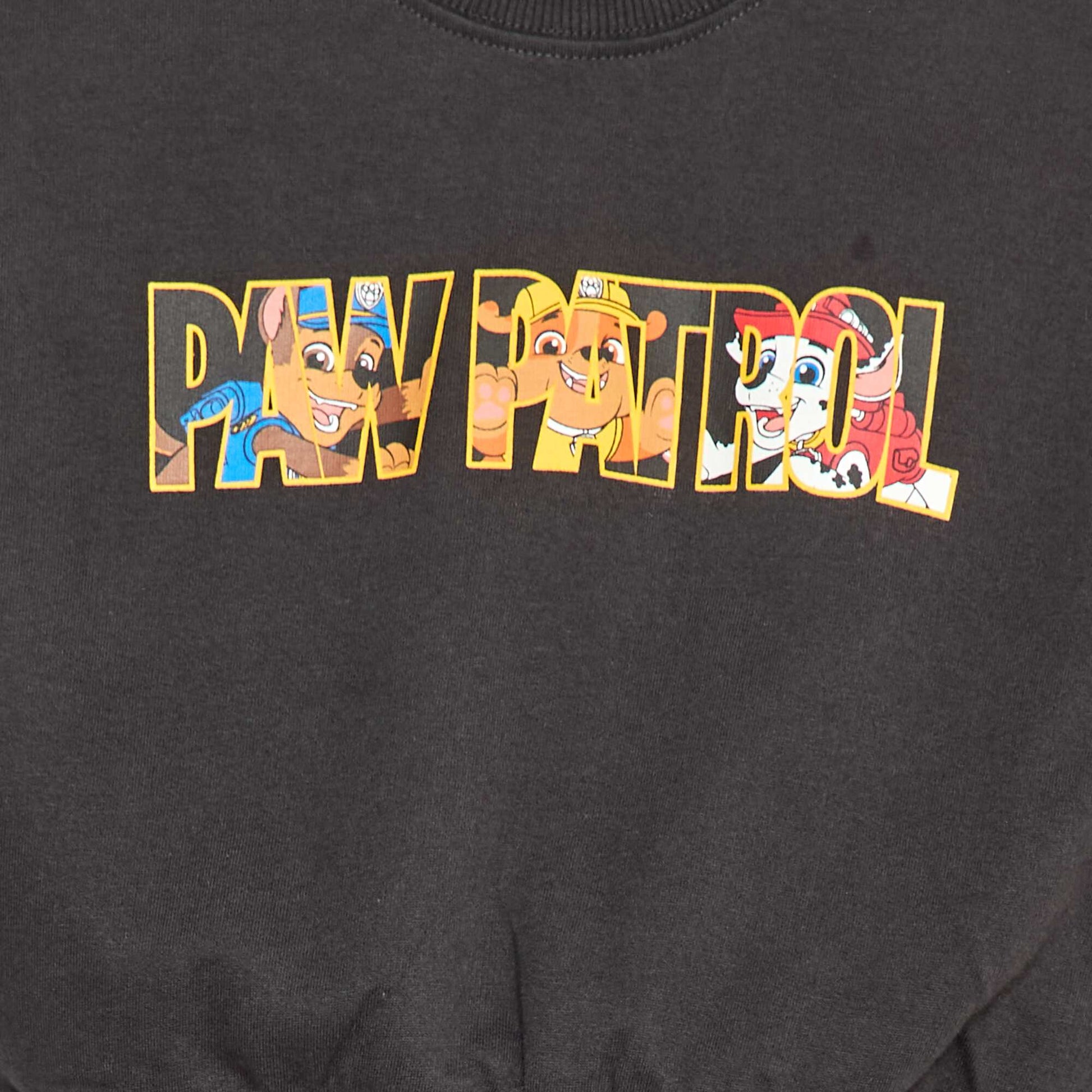 Ensemble sweat + pantalon 'Pat' Patrouille' NOIR