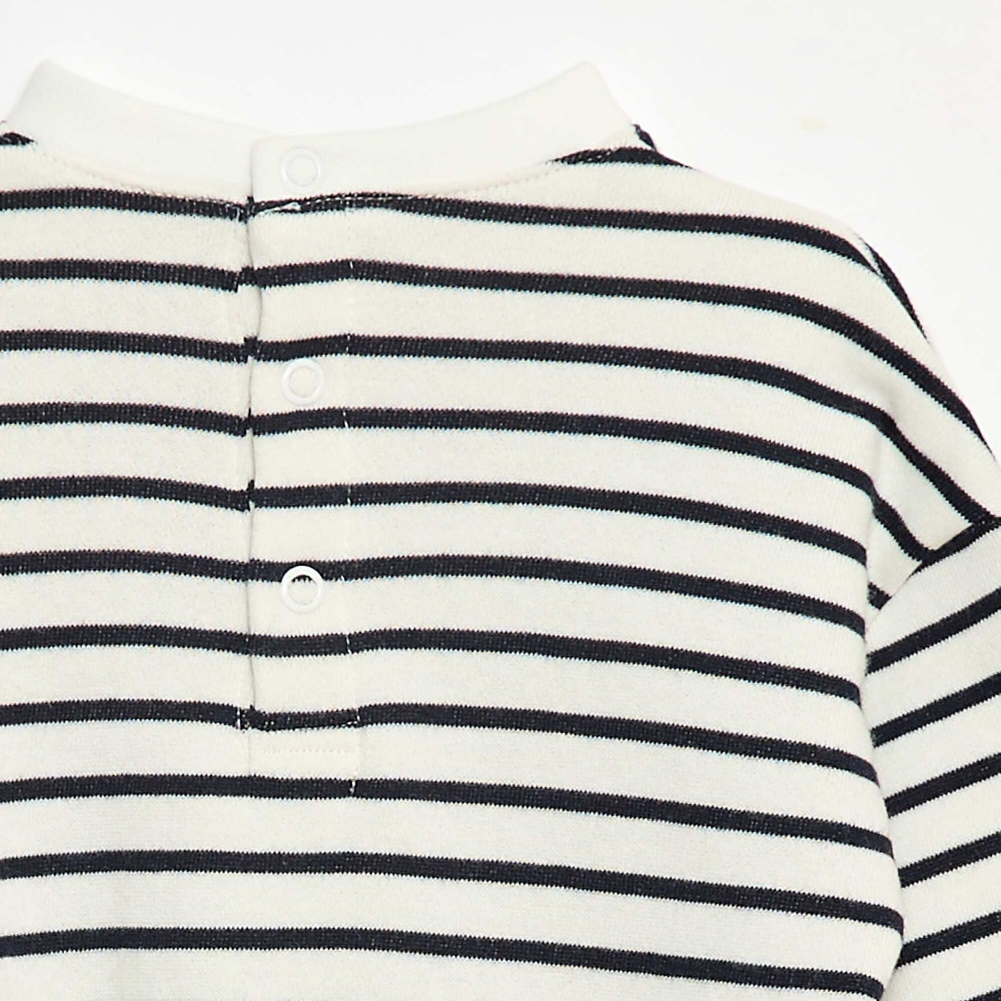 Robe sweat avec effet 2 en 1 à la base BLANC