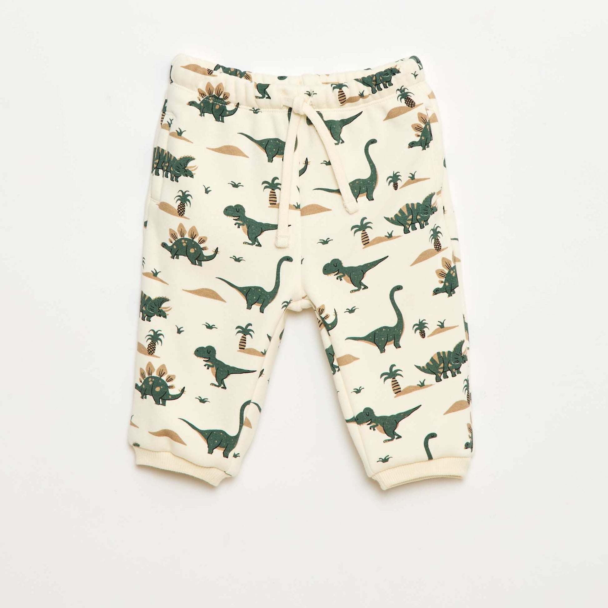 Jogging en molleton BLANC