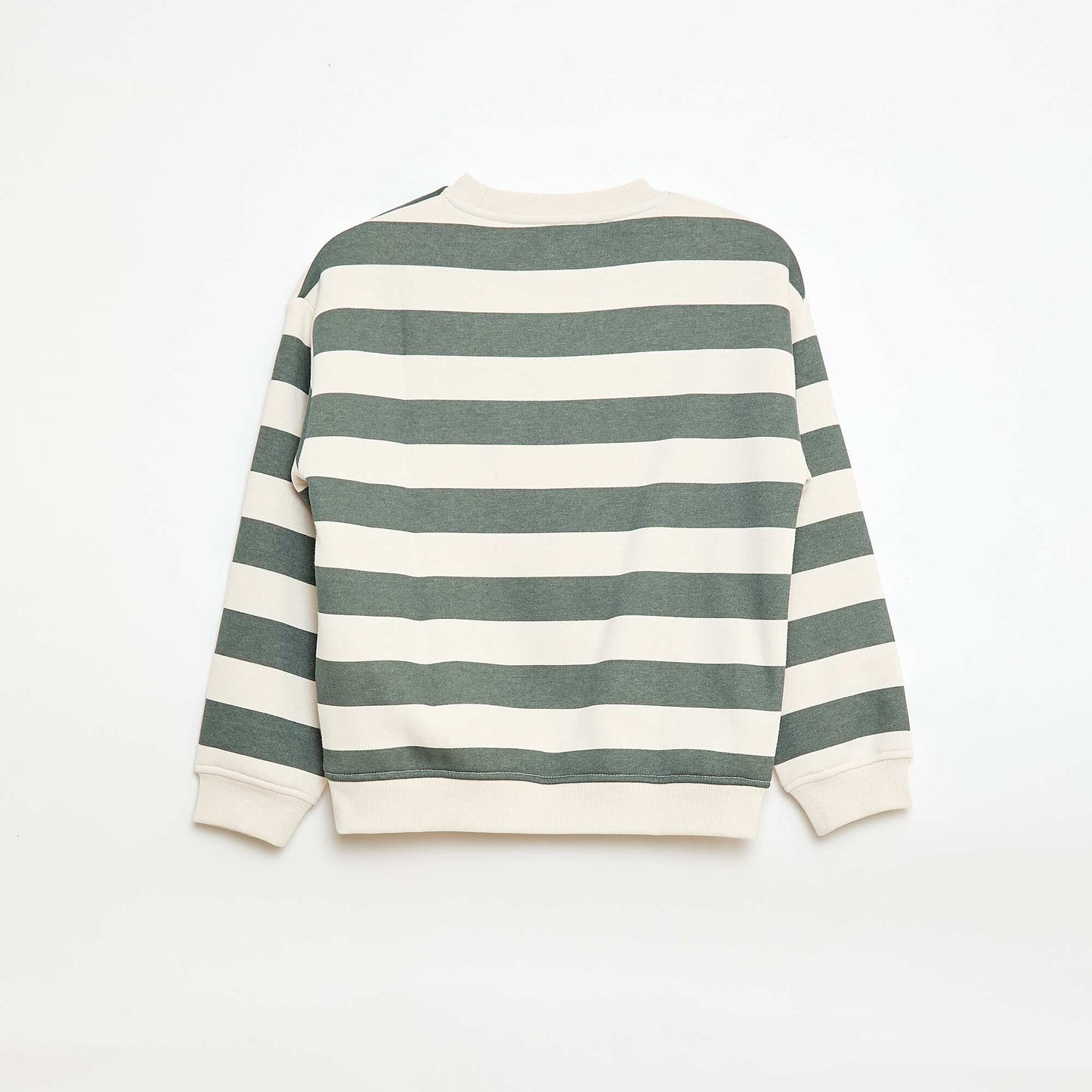 Sweat loose avec imprimé VERT